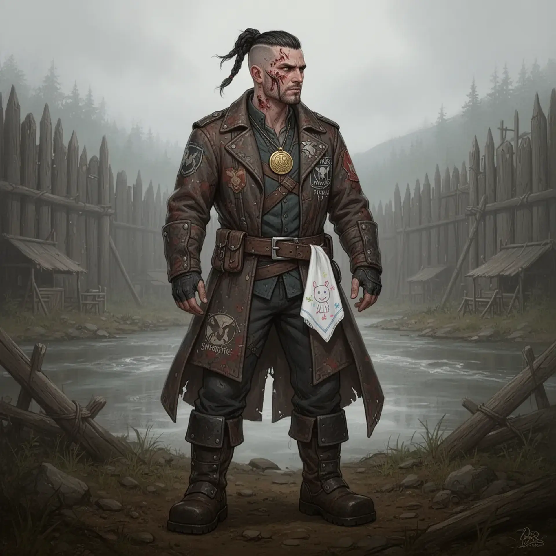 Harken Voss - AI-generated fantasy NPC
