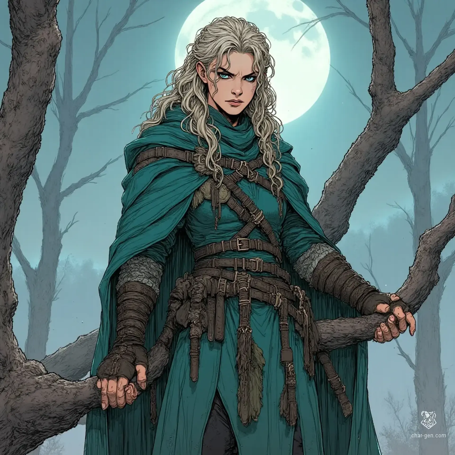 Syllen Kai-ru - AI-generated fantasy NPC