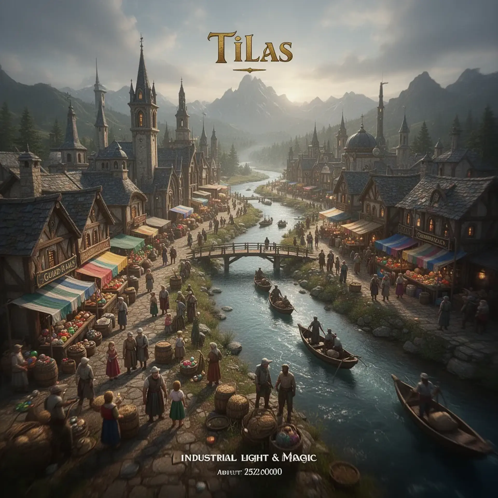 Tilas - AI-generated fantasy Settlement