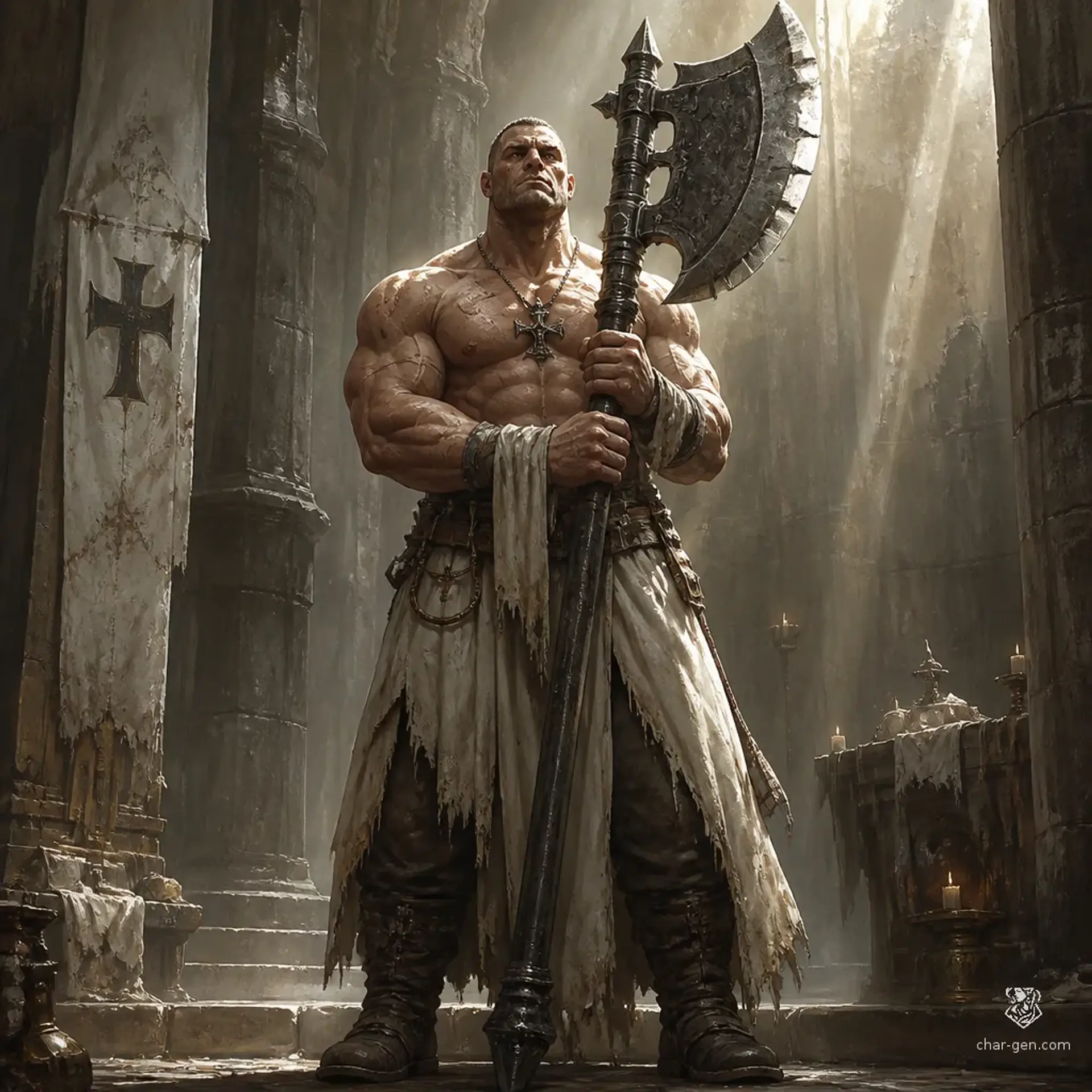 Chud - AI-generated fantasy Character