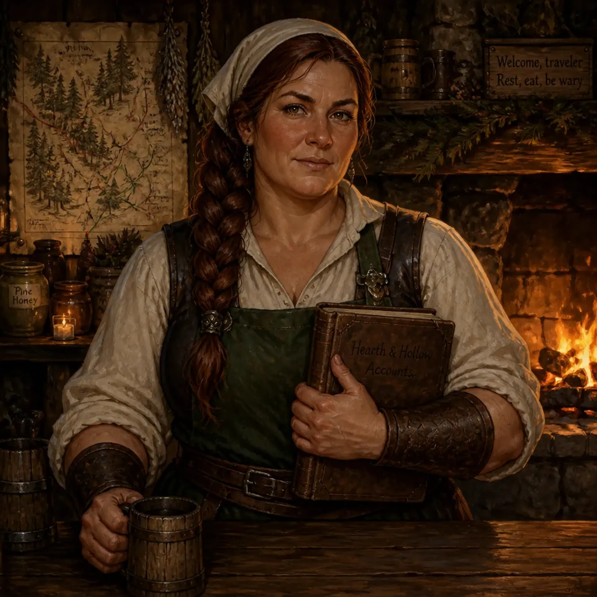 Zum Stillen Ast - AI-generated fantasy Tavern