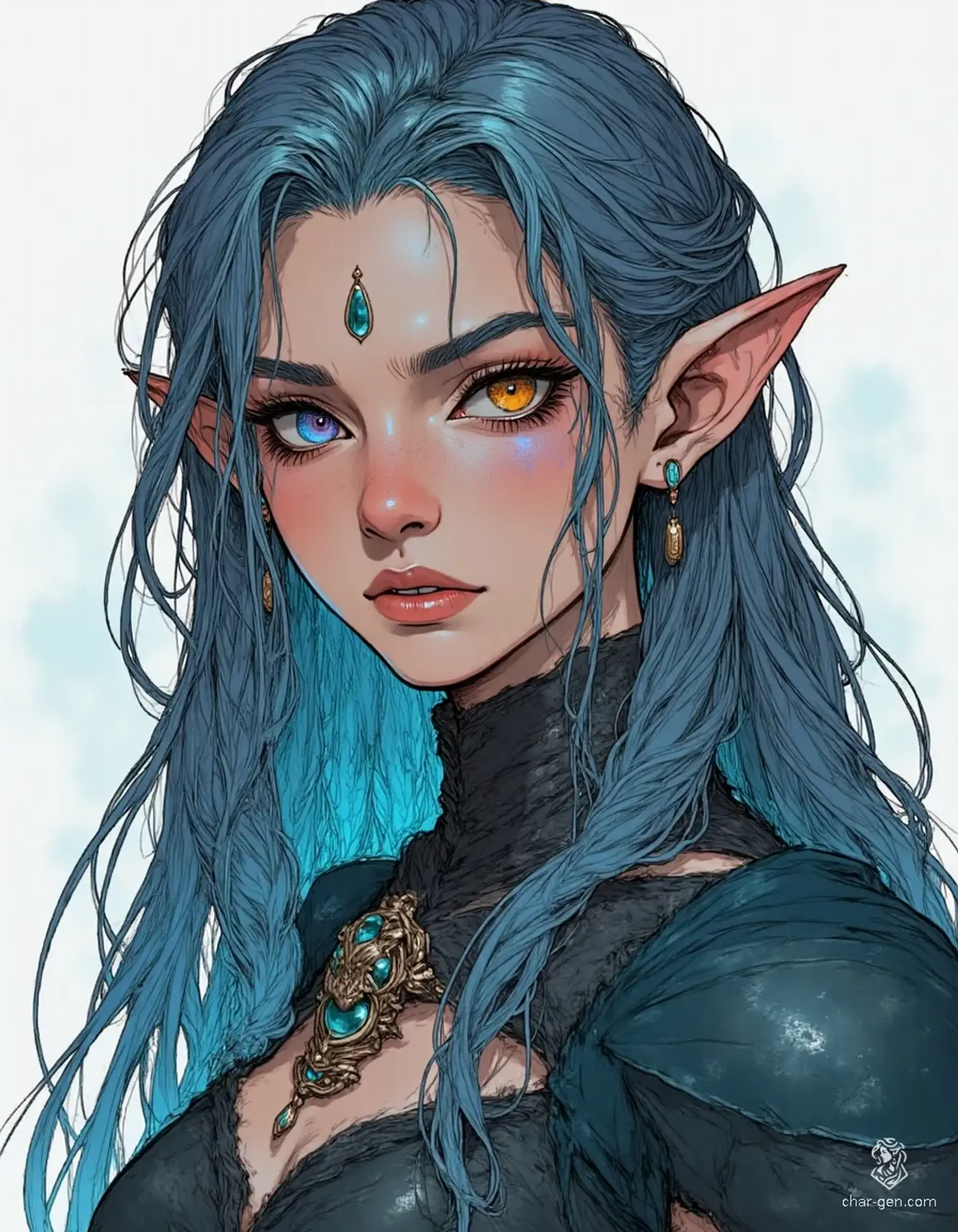 Vaelyrin Thalràen - AI-generated fantasy NPC