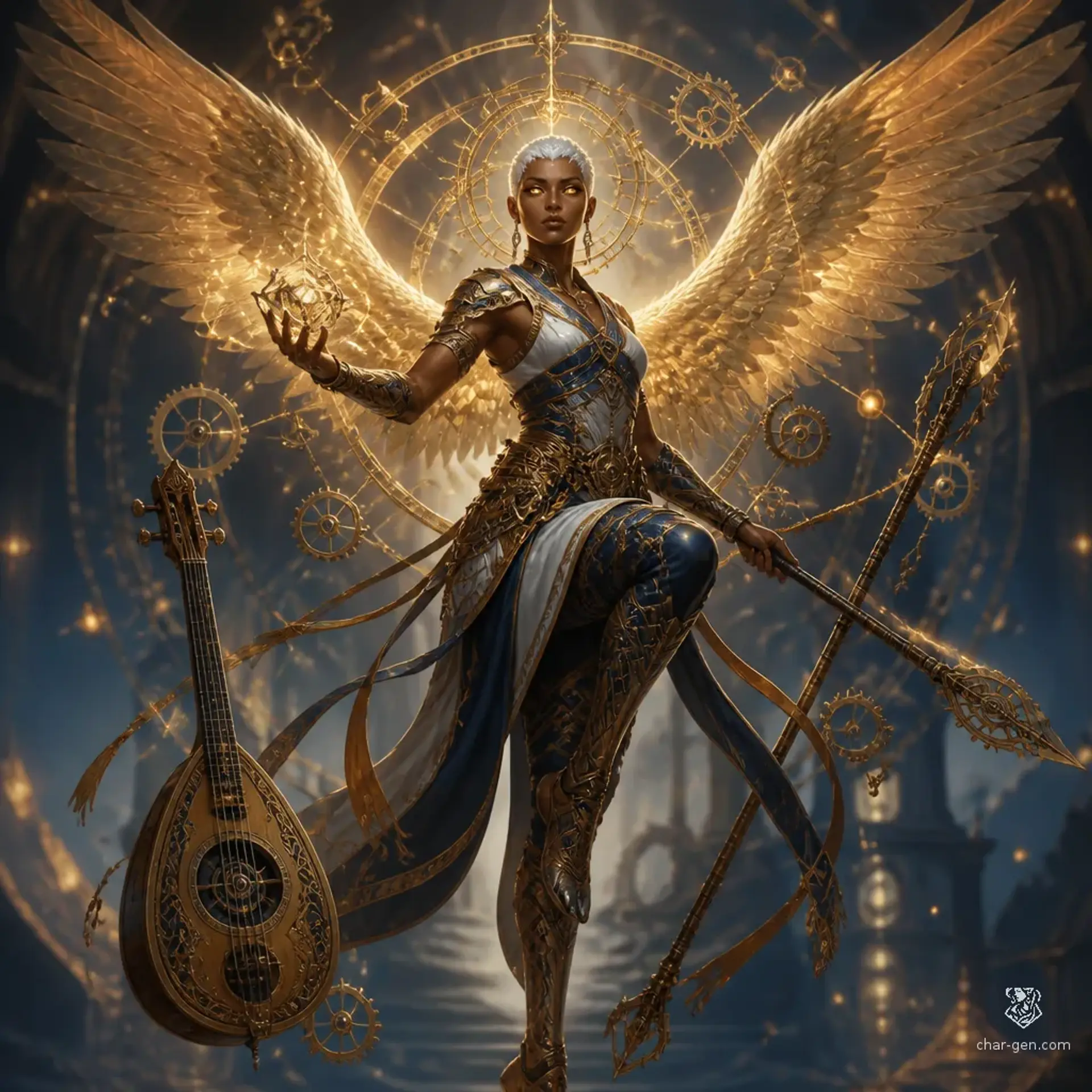 Zephyra Vane - AI-generated fantasy Character