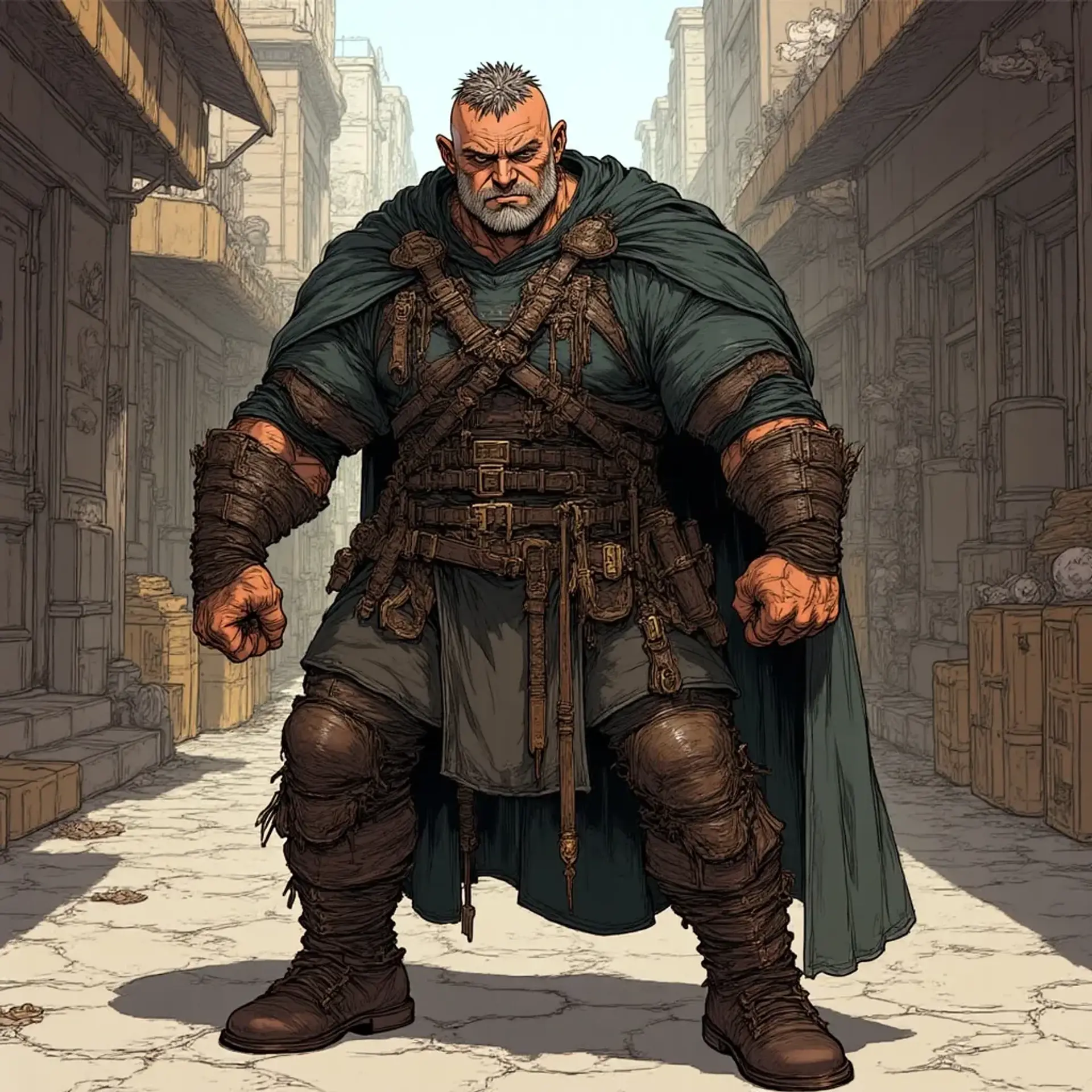 Captain Arnell Thalvarn - AI-generated fantasy NPC