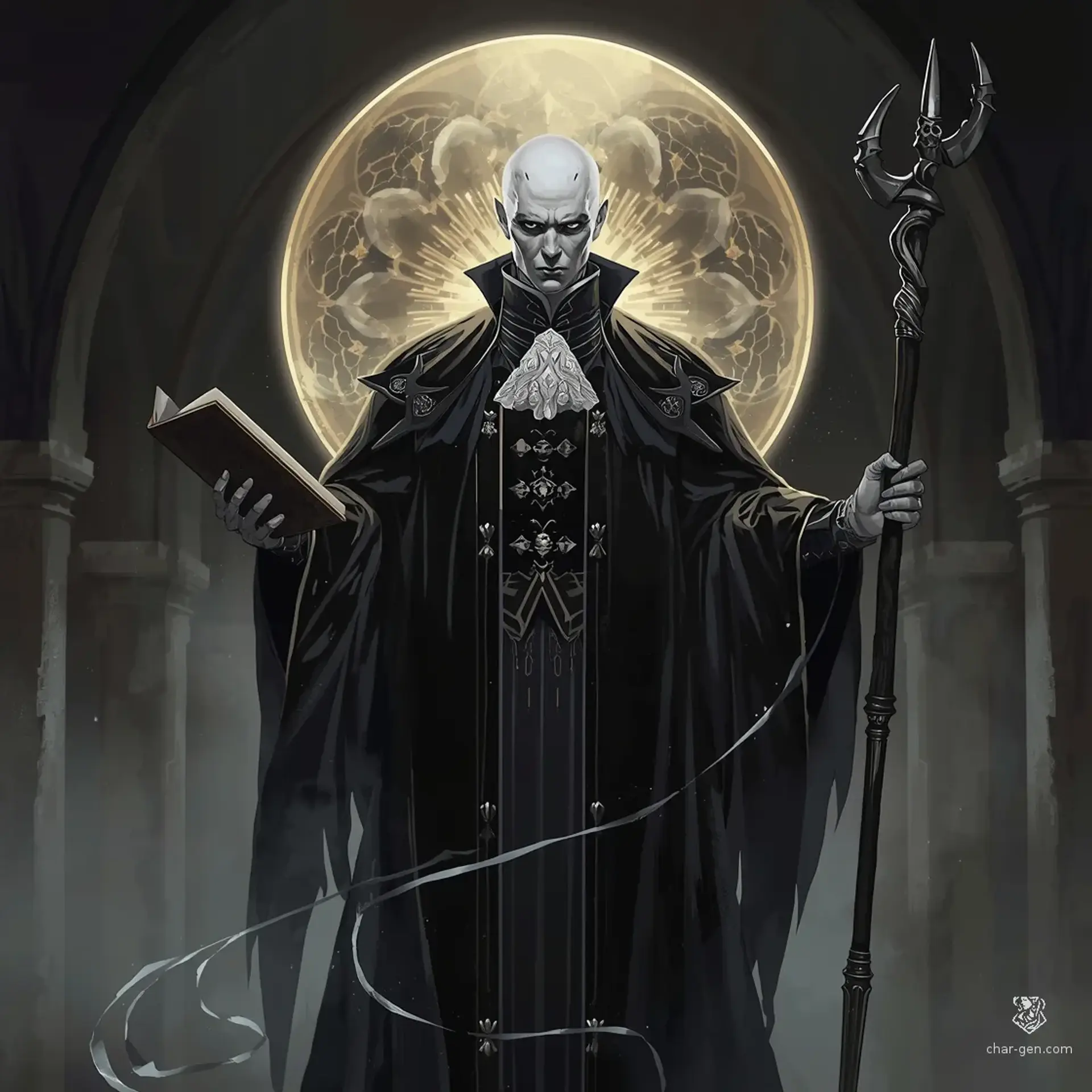 Morveth - AI-generated fantasy Character