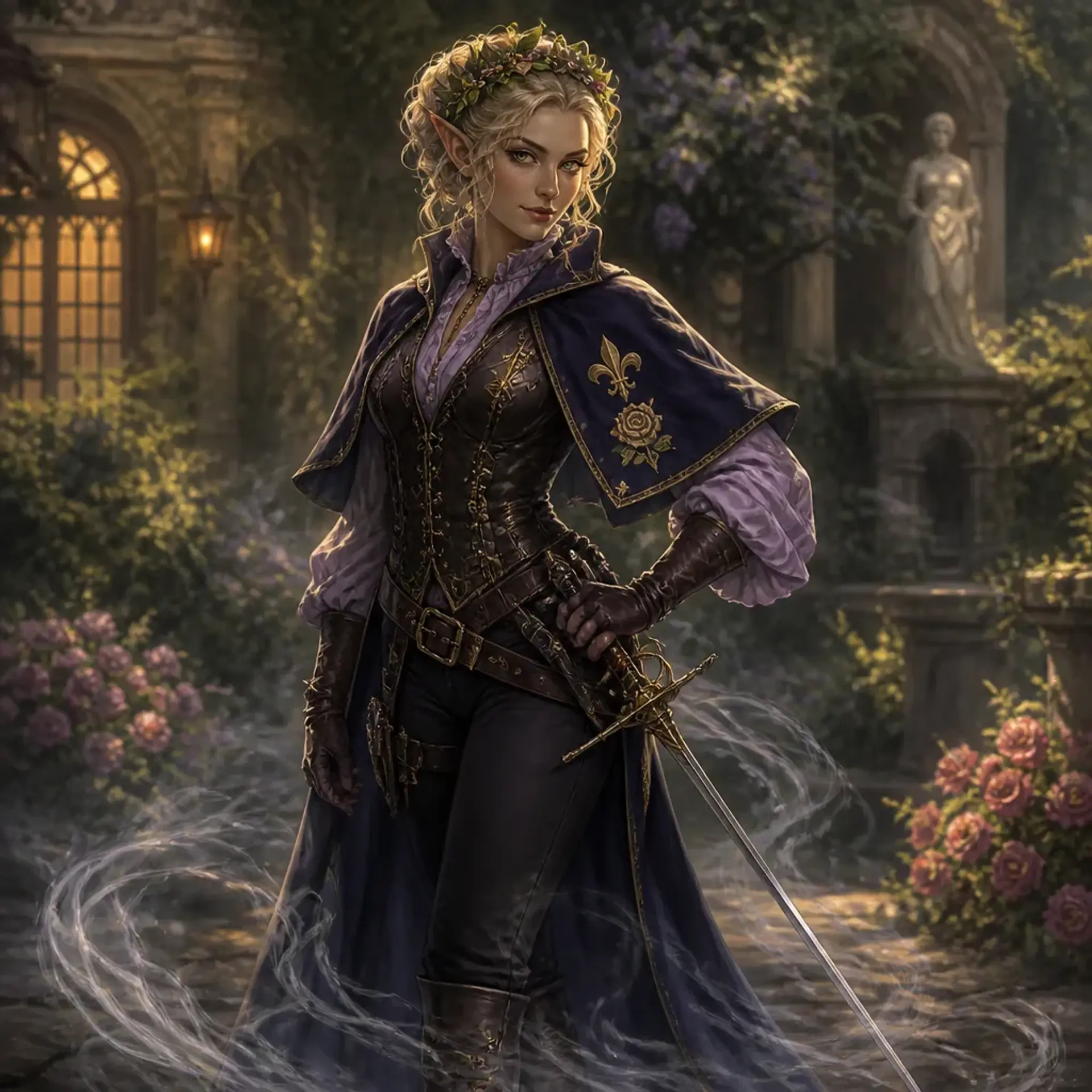 Juliette de Sorell - AI-generated fantasy Character