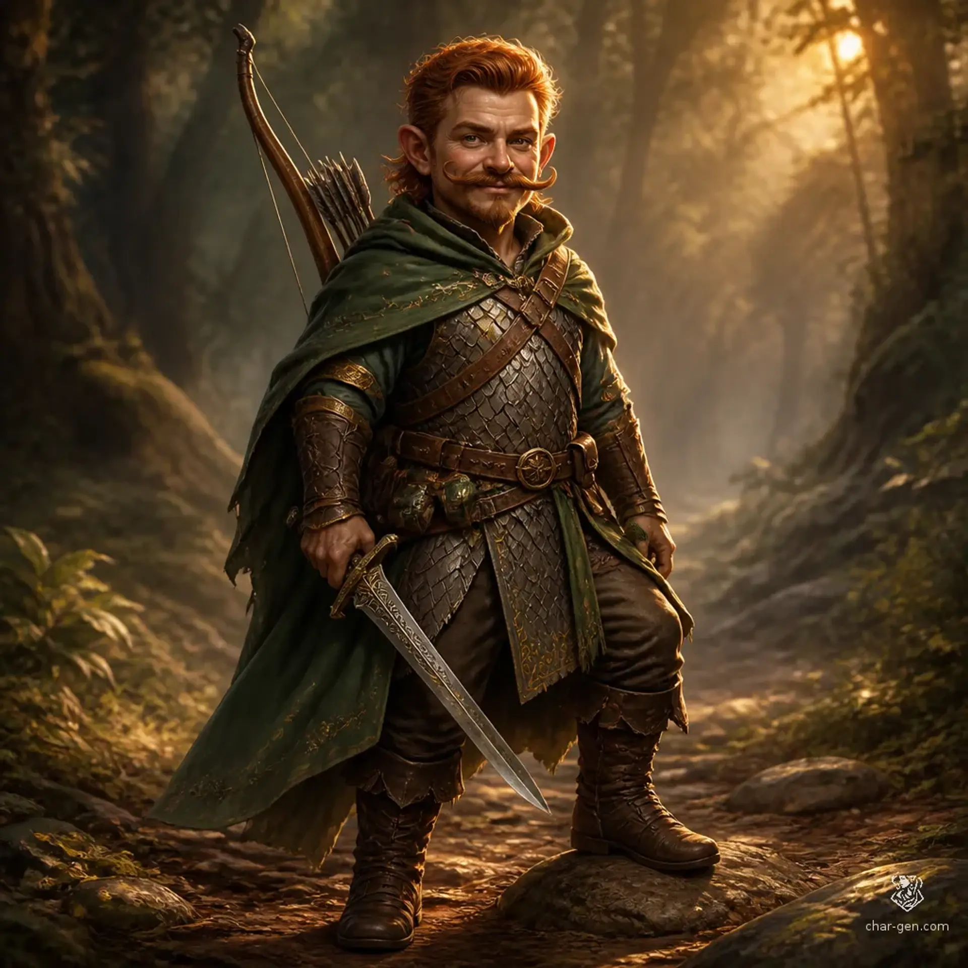Pinky - AI-generated fantasy Character