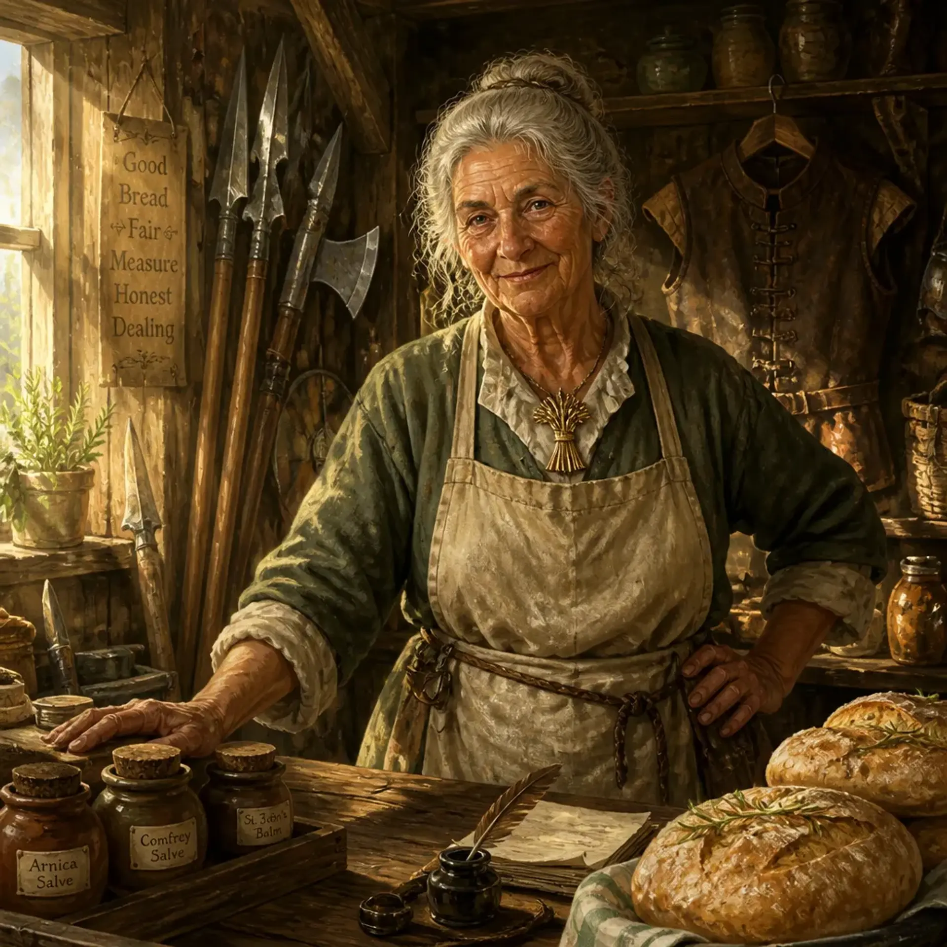 Millstone Pantry - AI-generated fantasy Shop
