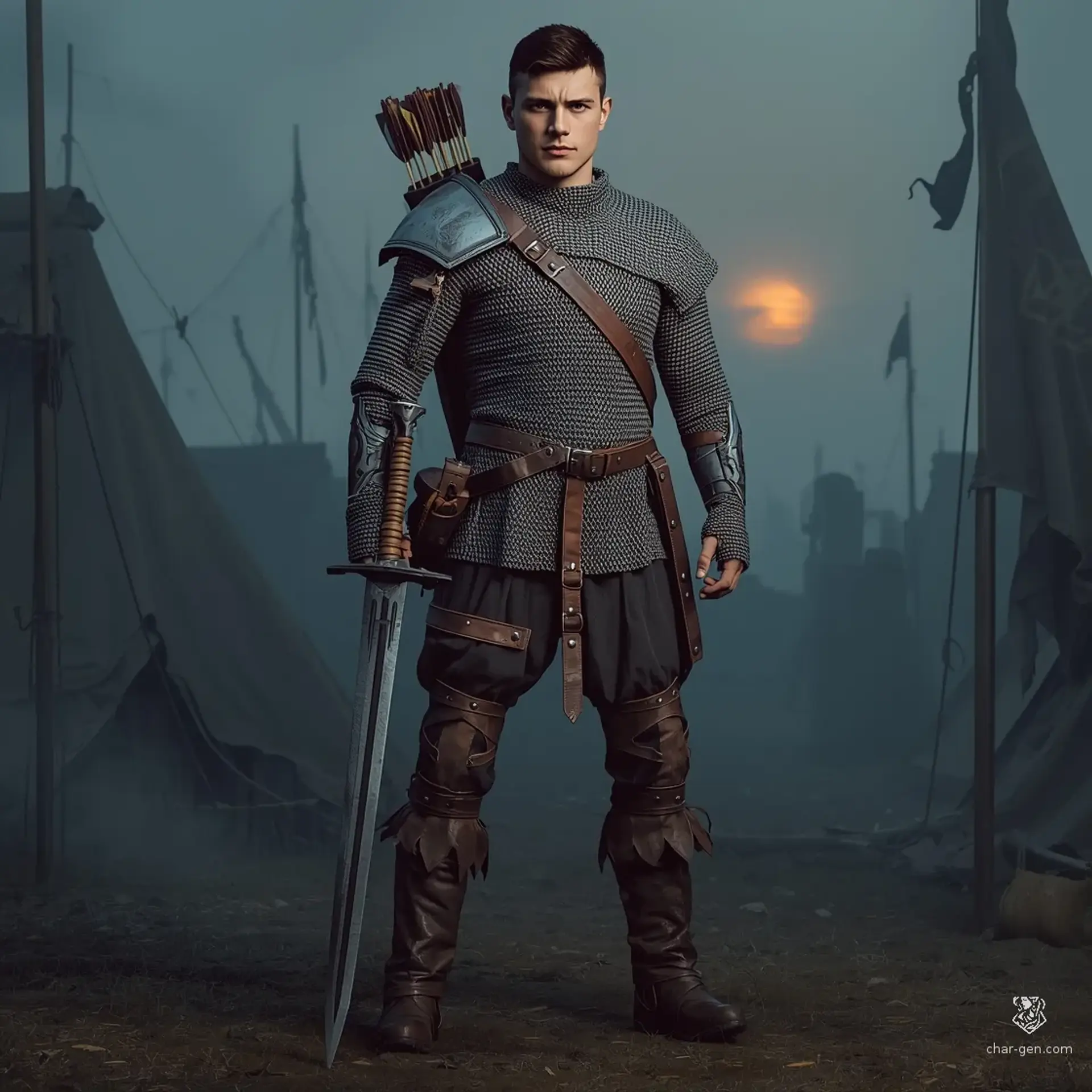 Benji - AI-generated fantasy Character
