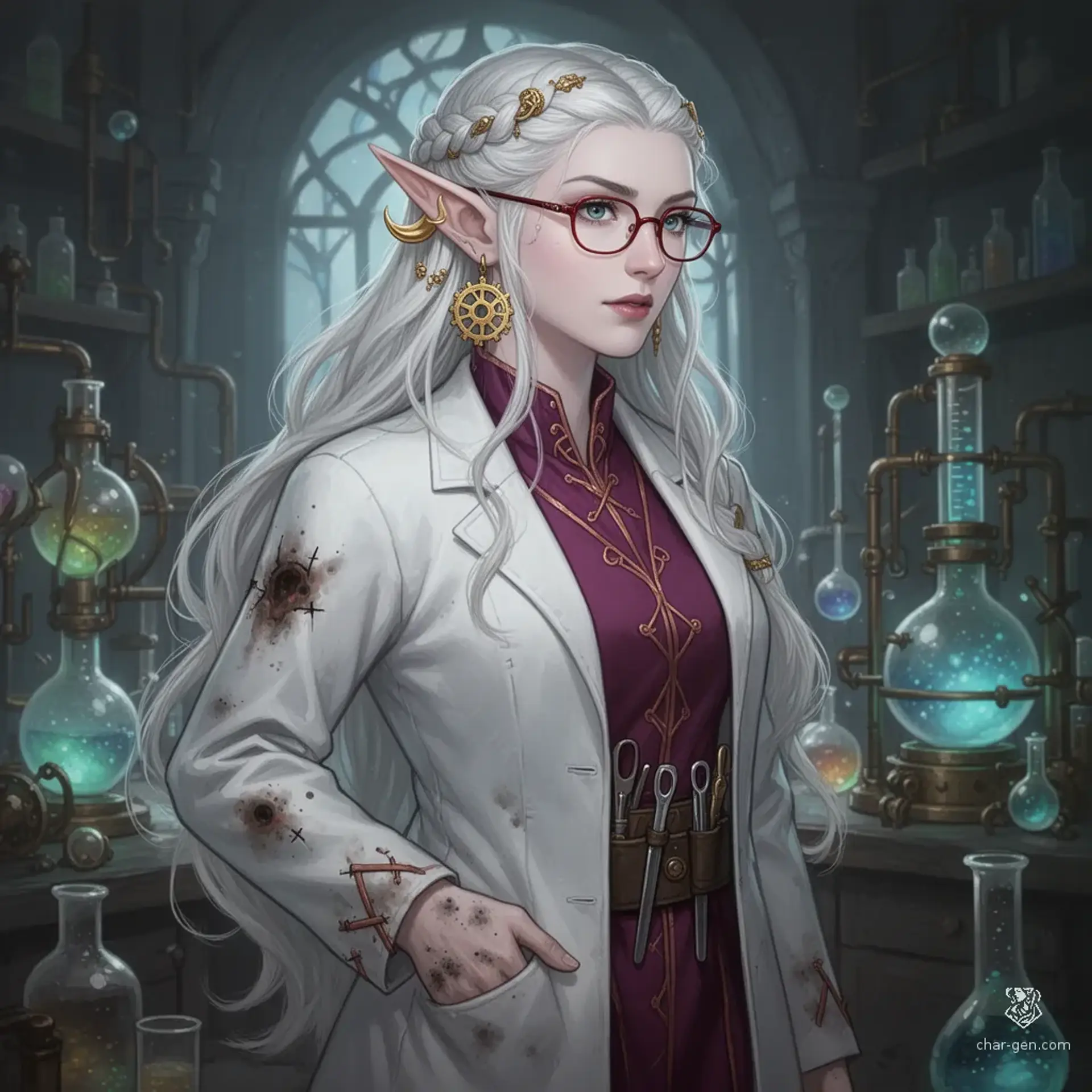 Nívrael Velahr - AI-generated fantasy NPC