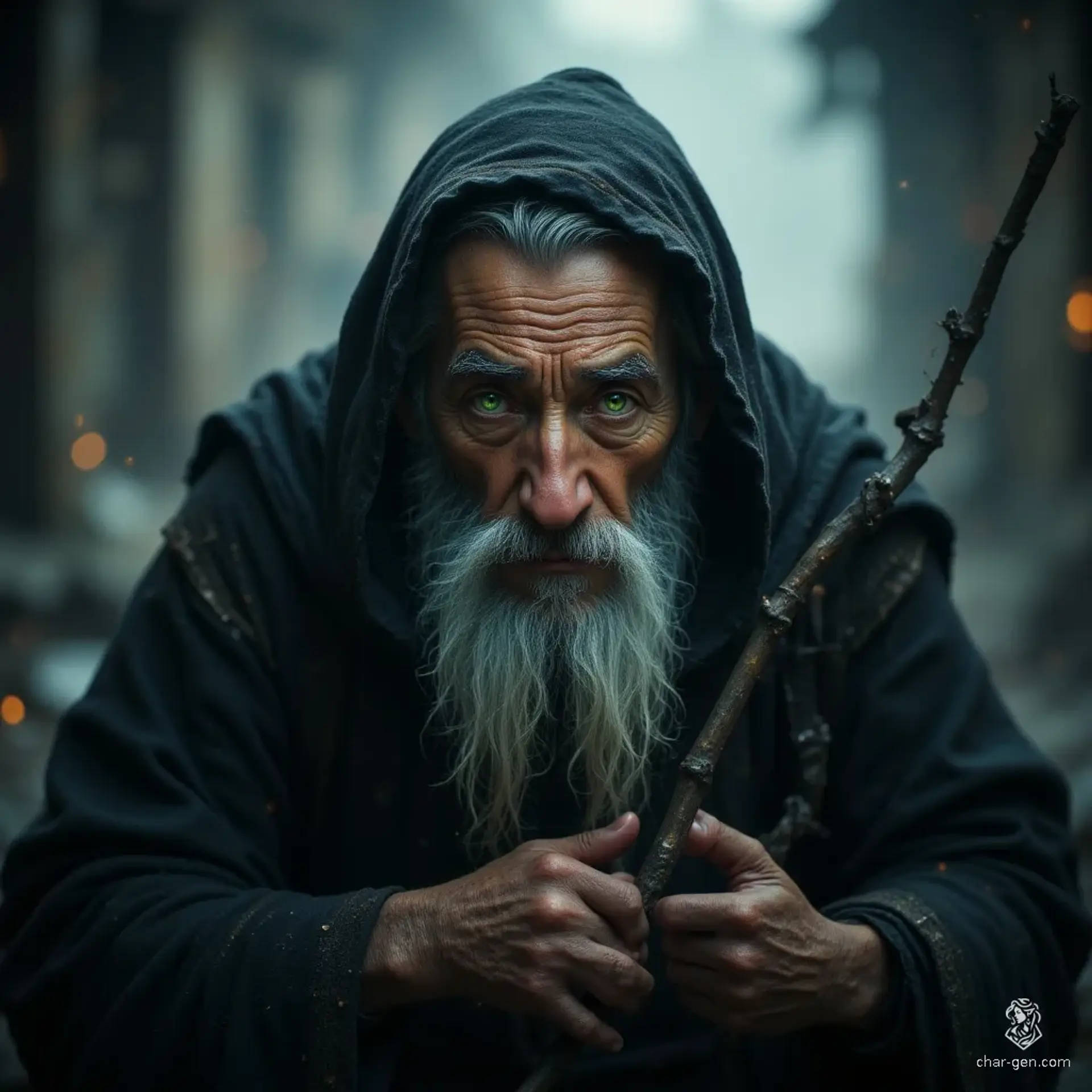 Jin Tatsu - AI-generated fantasy NPC