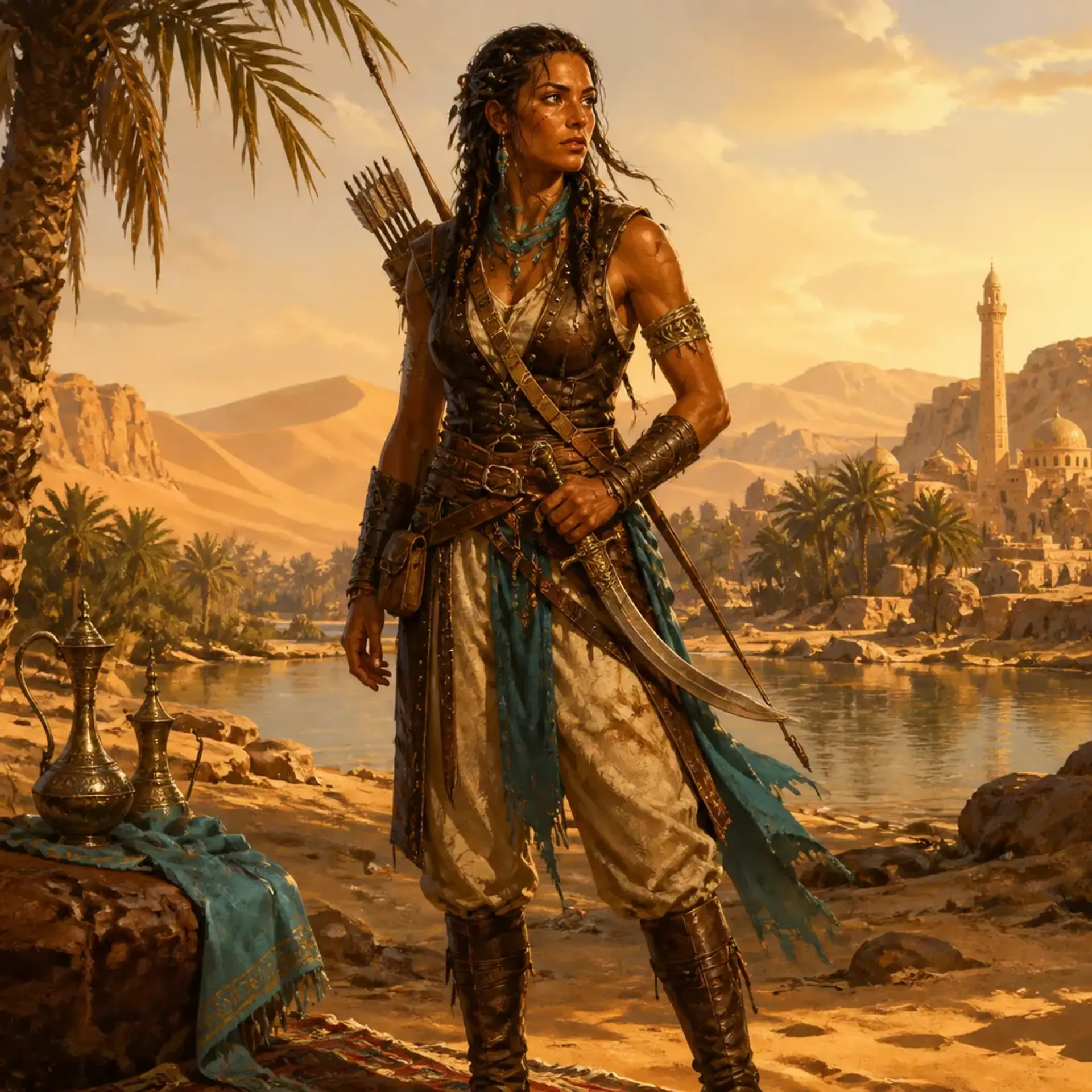 Anya - AI-generated fantasy Character