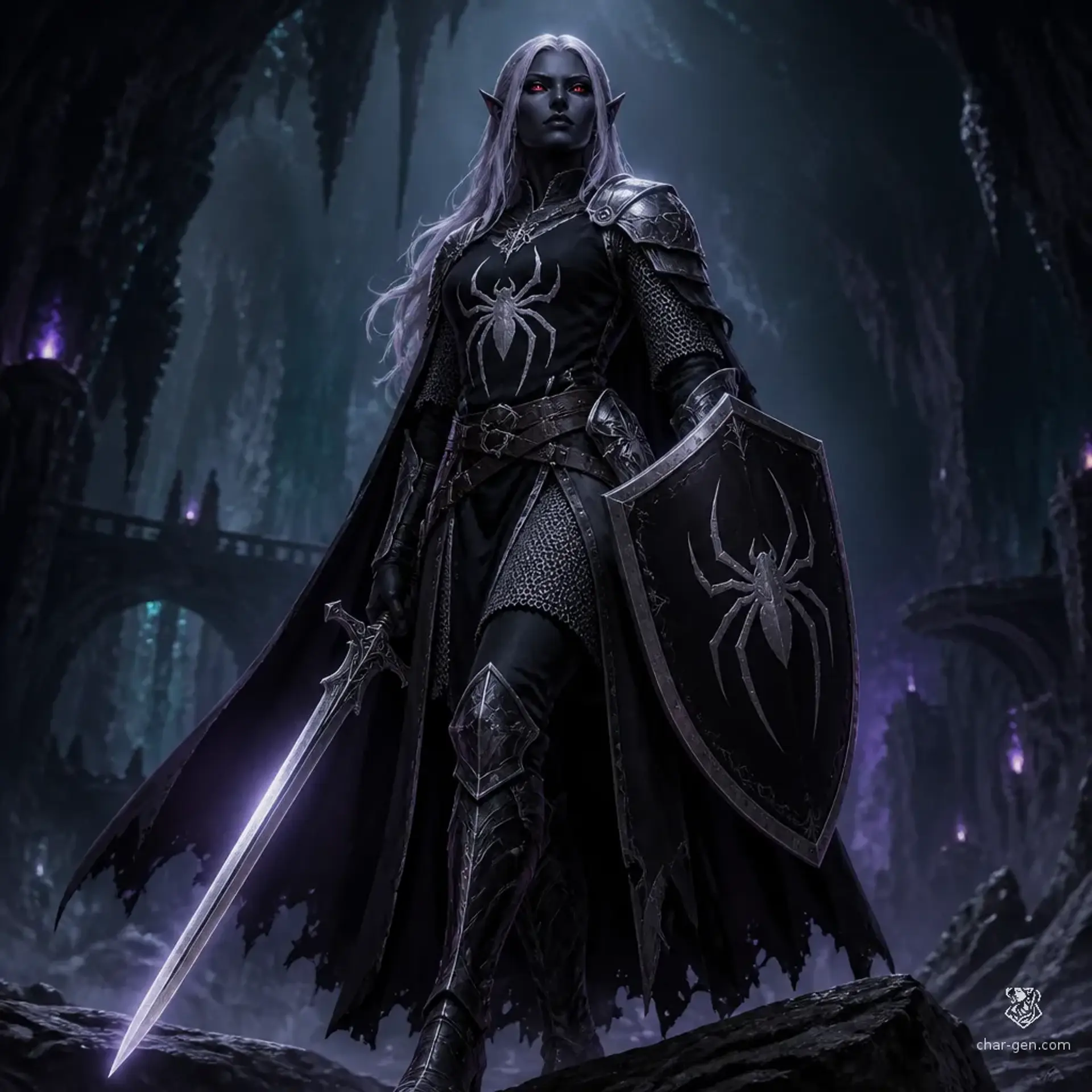Aurelia Malice - AI-generated fantasy Character