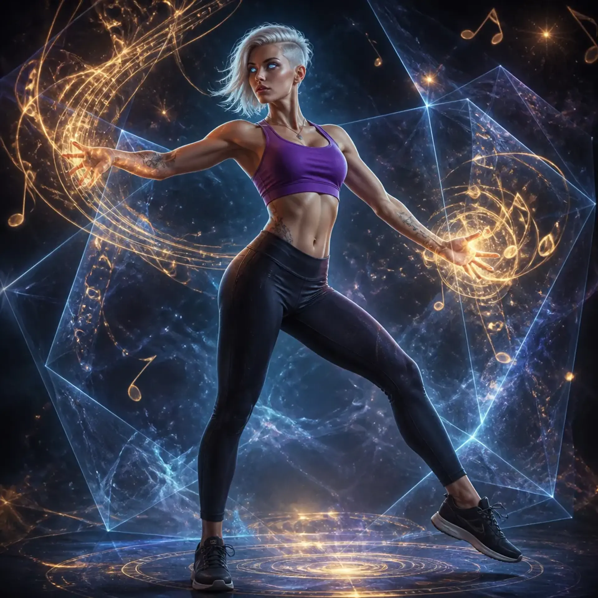 Serriah - AI-generated fantasy Character