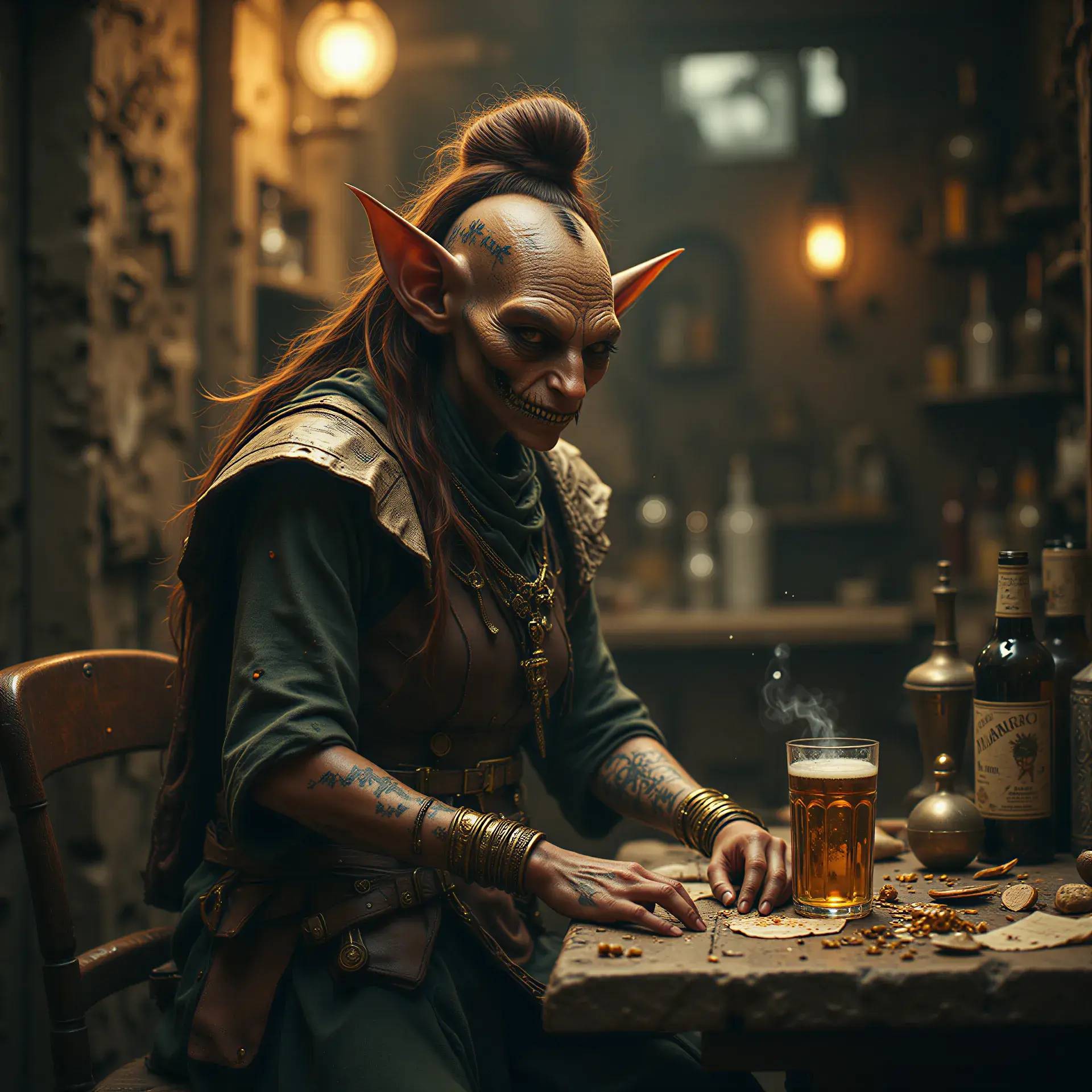 The Black Tower: The Hollow Refrain - AI-generated fantasy Tavern