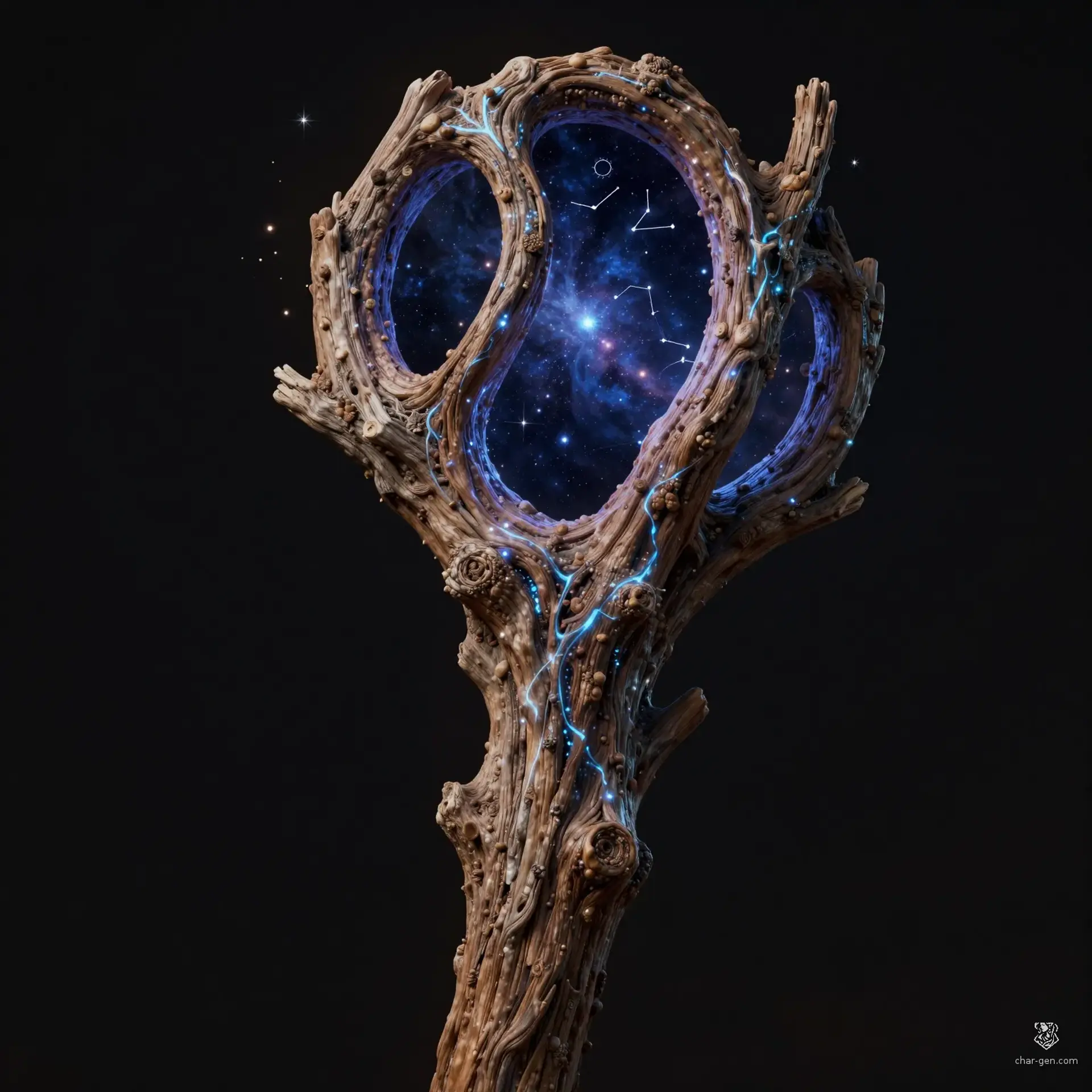 Branch of the Celestial Grove - AI-generated fantasy Magic Item