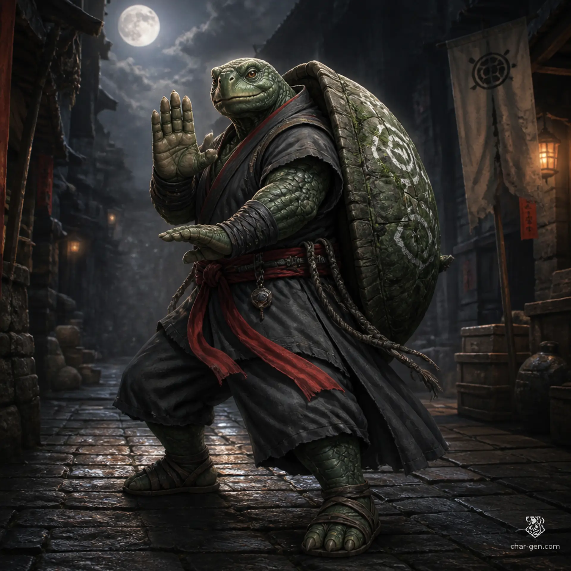tukzun - AI-generated fantasy Character