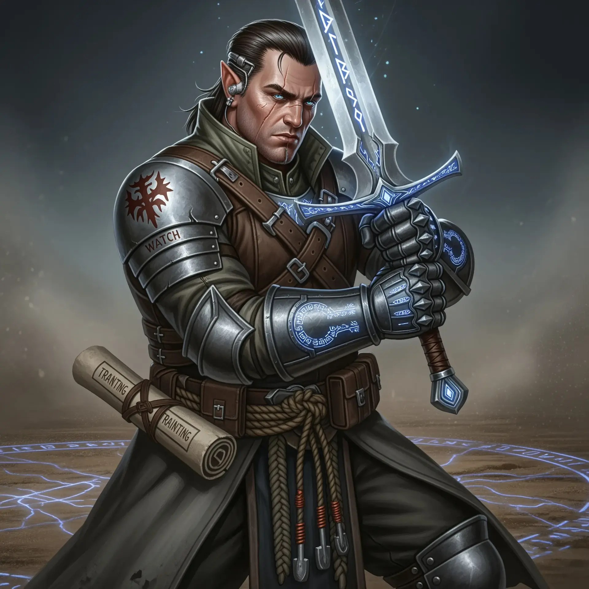 Kael Rhys - AI-generated fantasy NPC