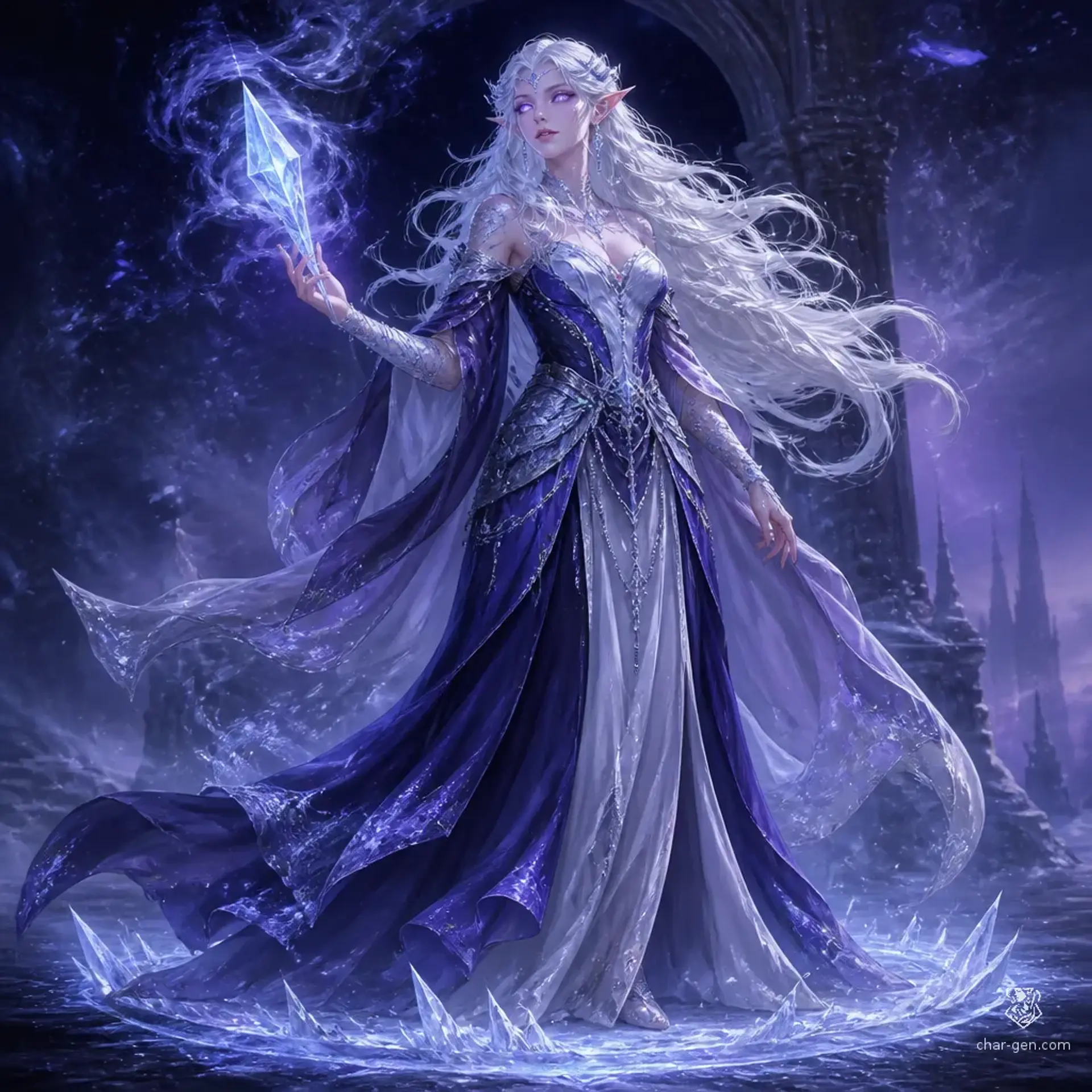 Serynthia - AI-generated fantasy Character