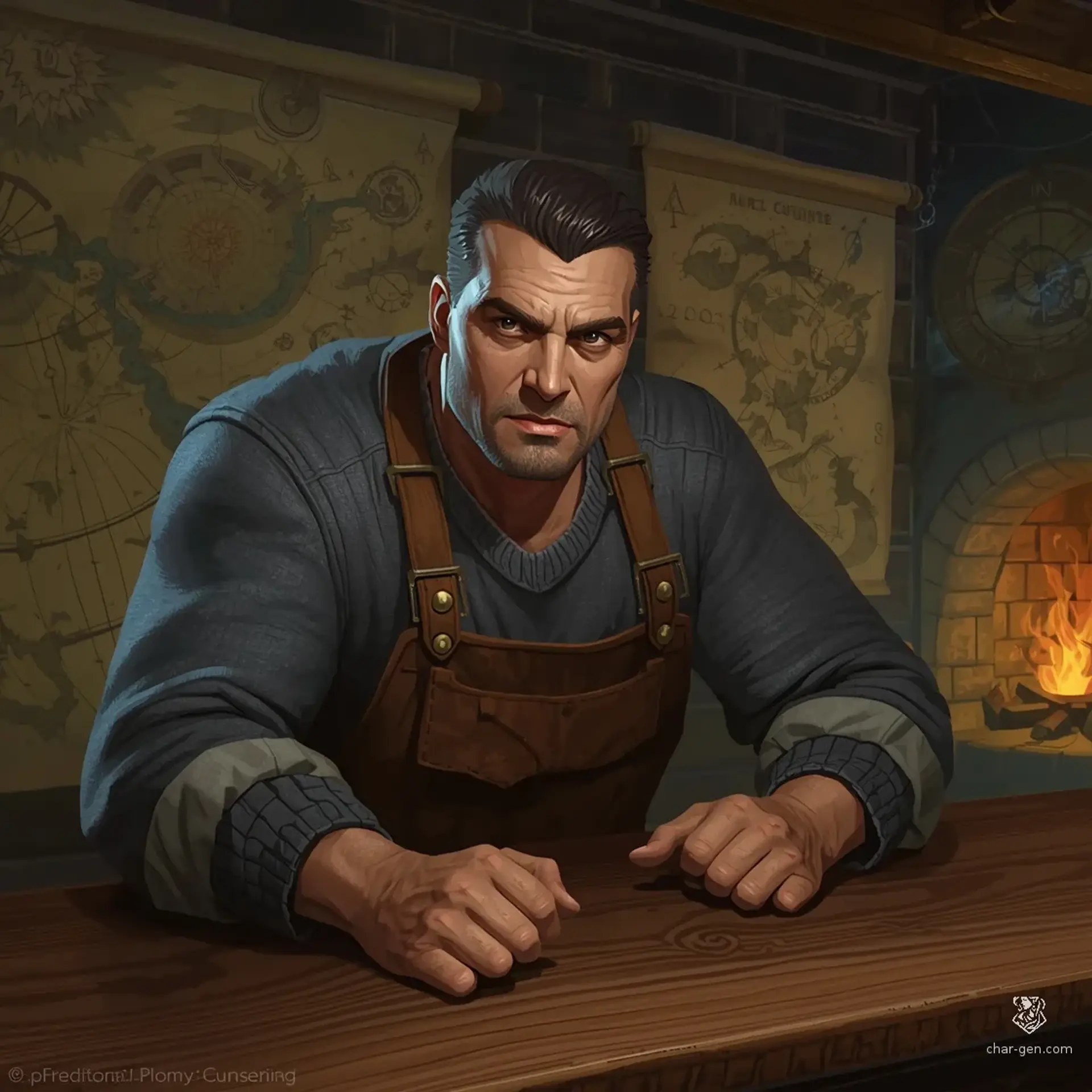 The Astral Keel - AI-generated fantasy Tavern