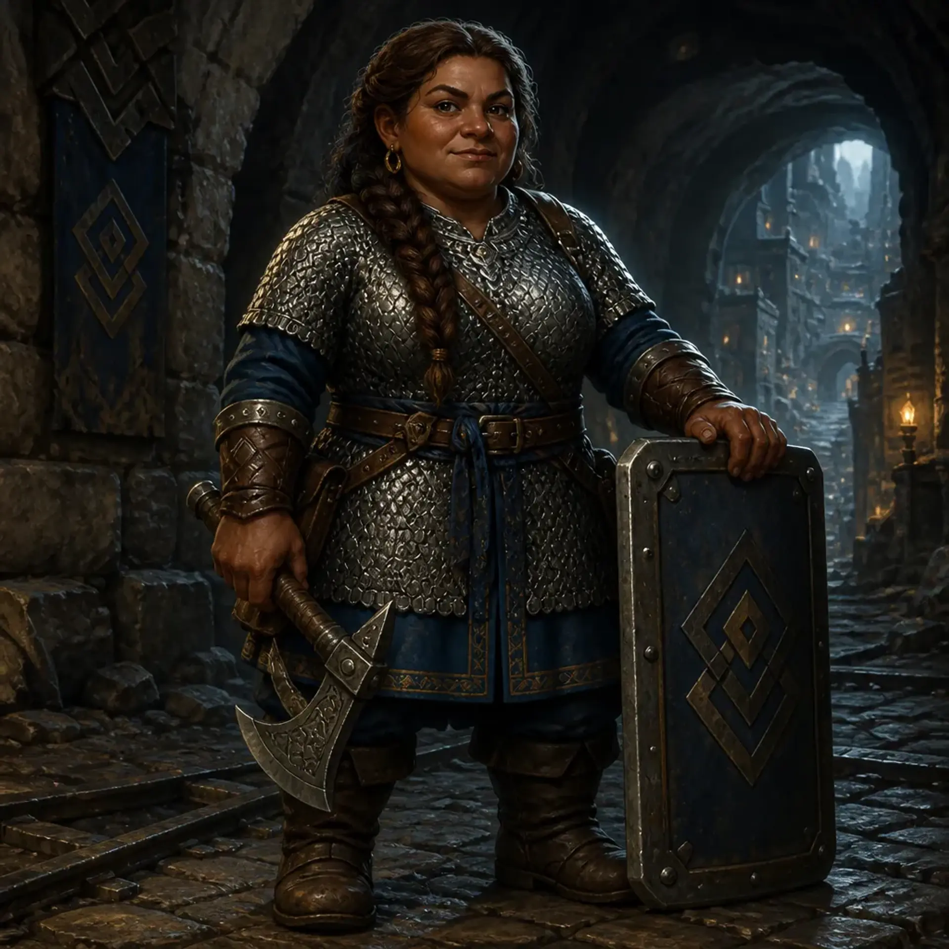 Senna Brag - AI-generated fantasy Character