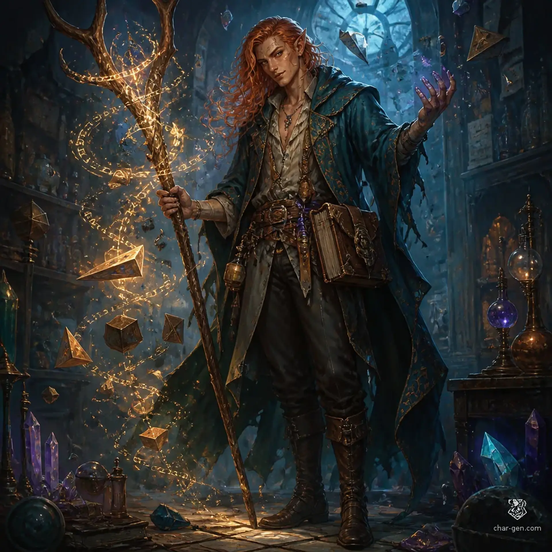 Eirvár Kestun - AI-generated fantasy Character