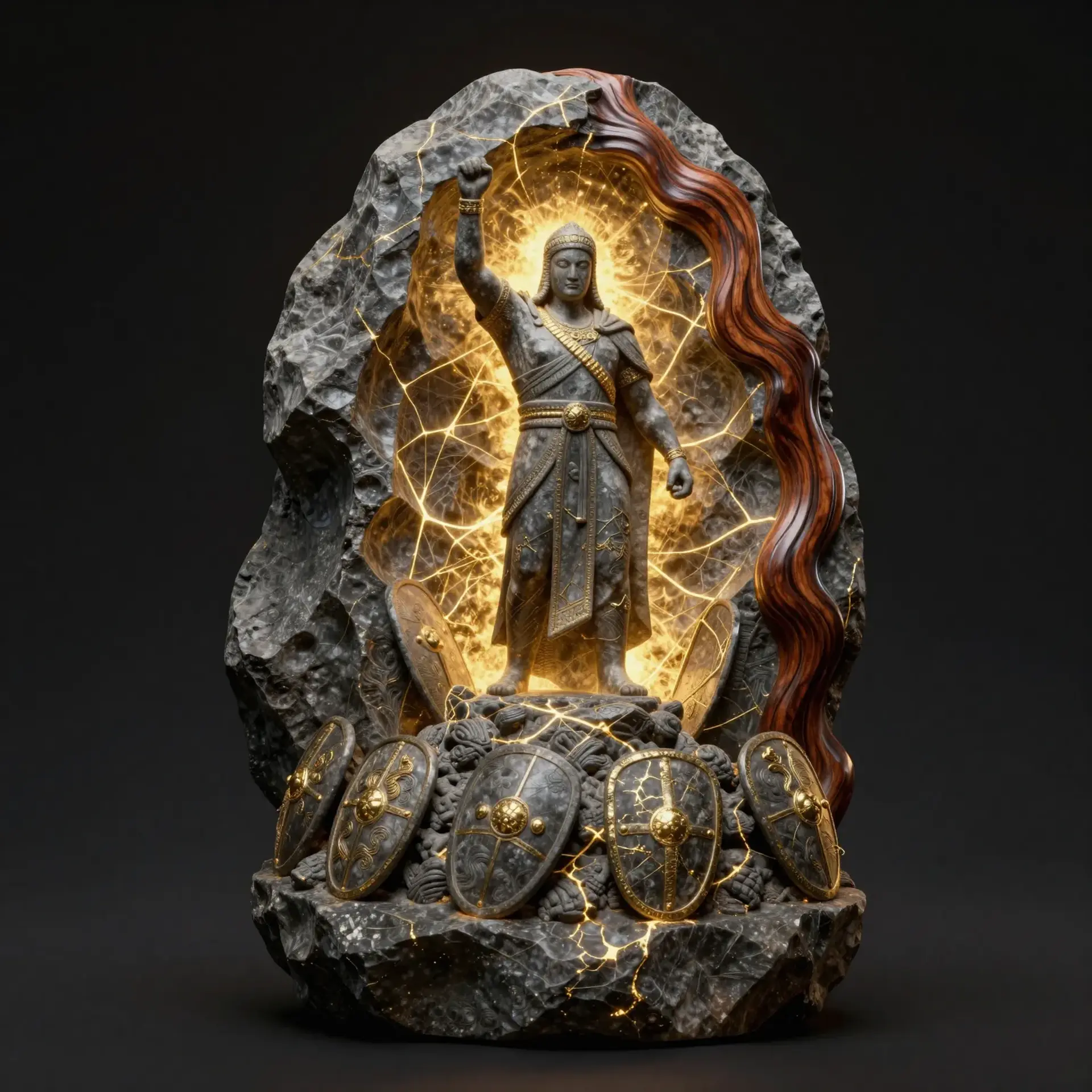 Hero's Totem - AI-generated fantasy Magic Item