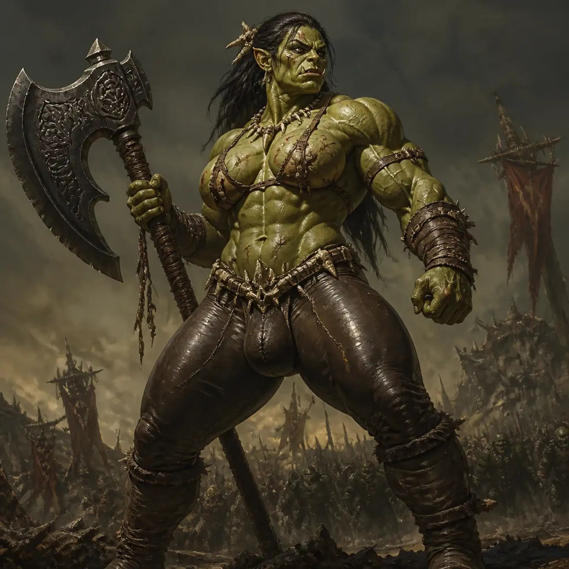 Grakka Thok - AI-generated fantasy Character