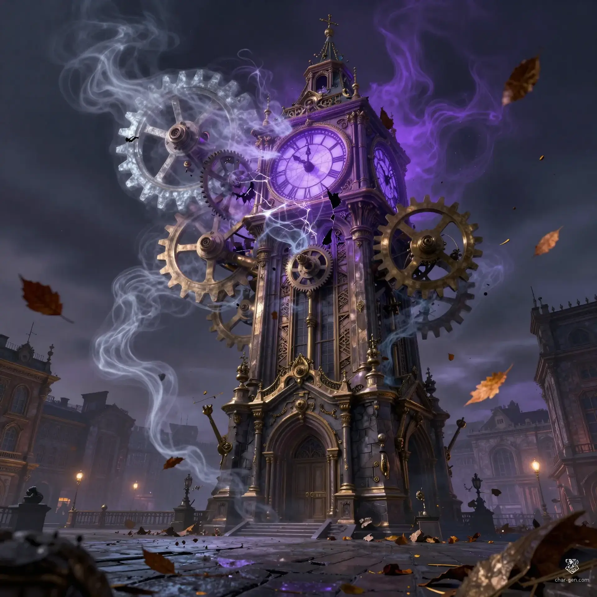 Fractured Chronometer Shockwave