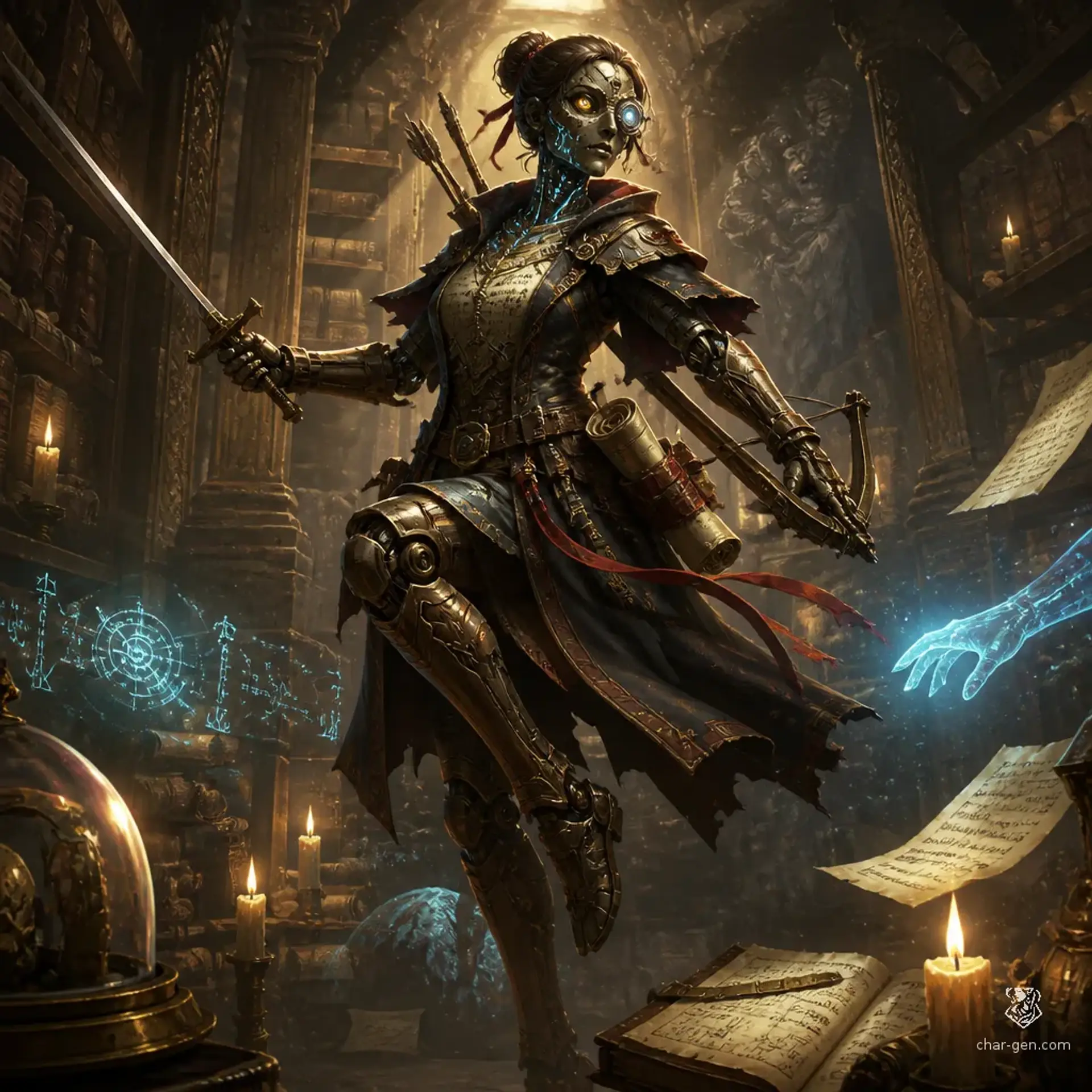 Palum - AI-generated fantasy Character
