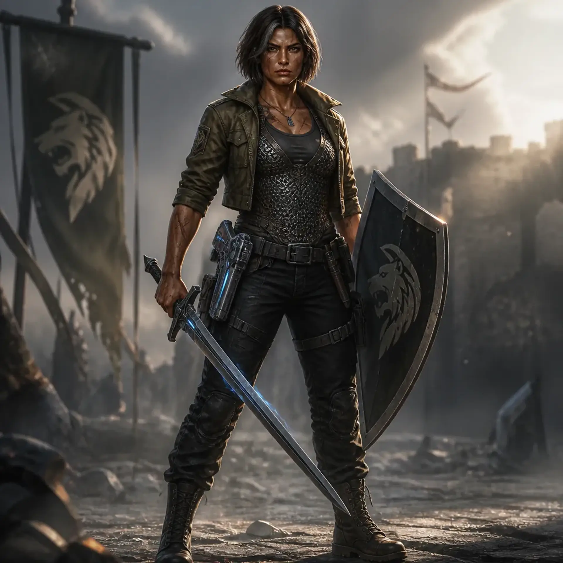 Brenna Vale - AI-generated fantasy Character