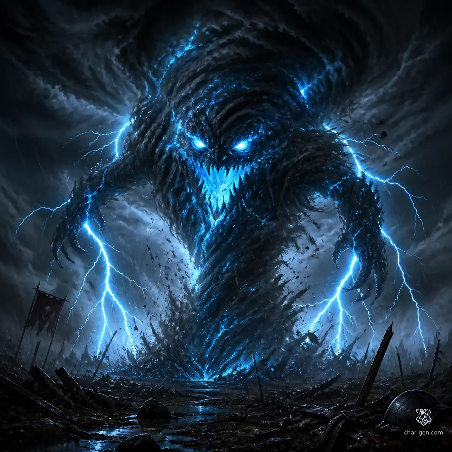 Stormwretch Tempest | Fantasy Monster Generated by CharGen