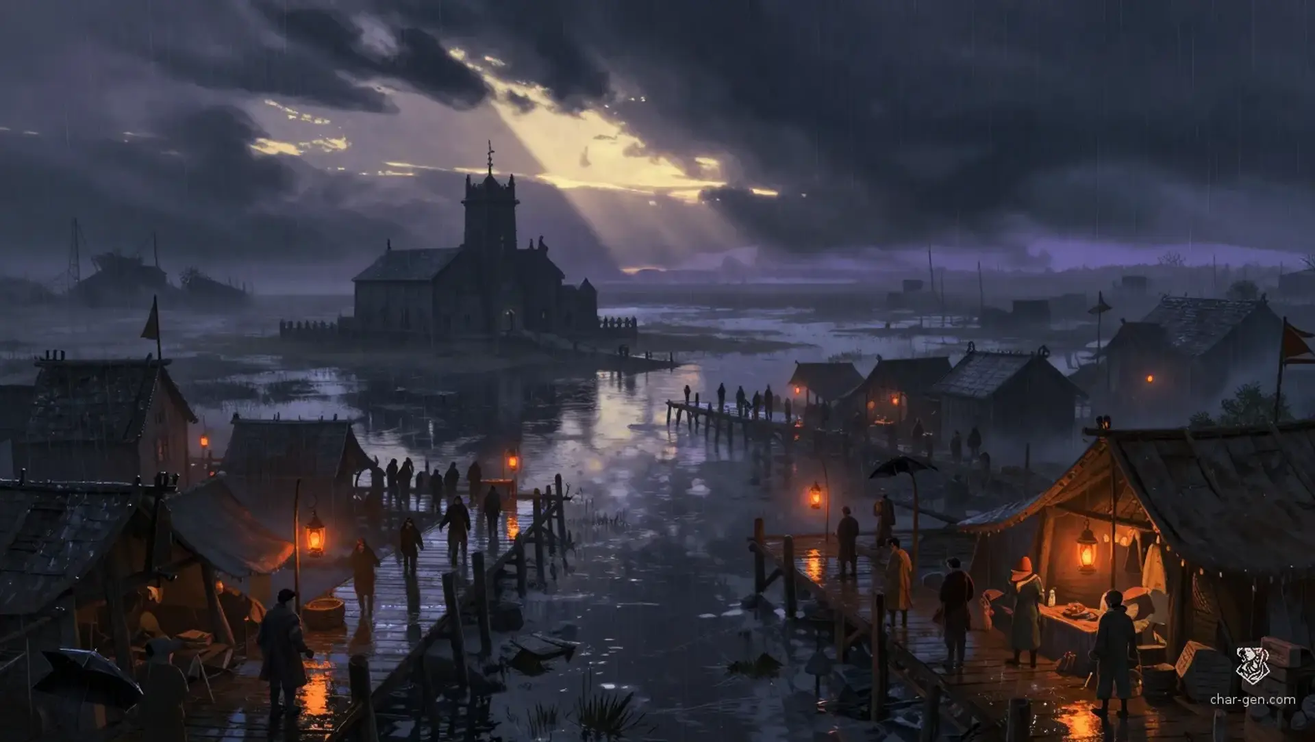 The Letter Before Dawn - AI-generated fantasy Quest