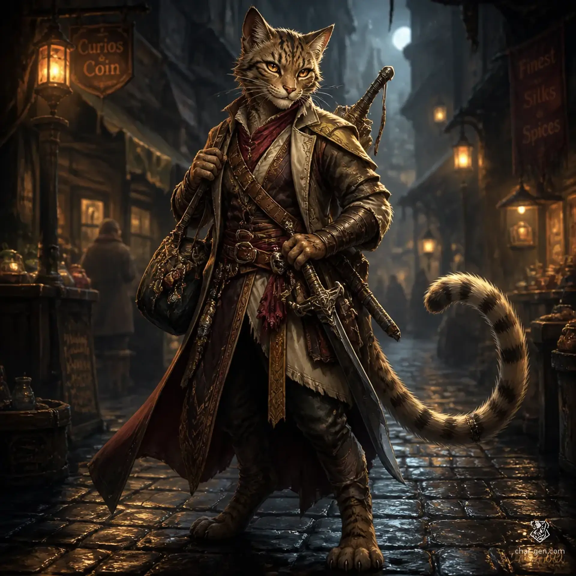 Marrow Slywhisk - AI-generated fantasy Character