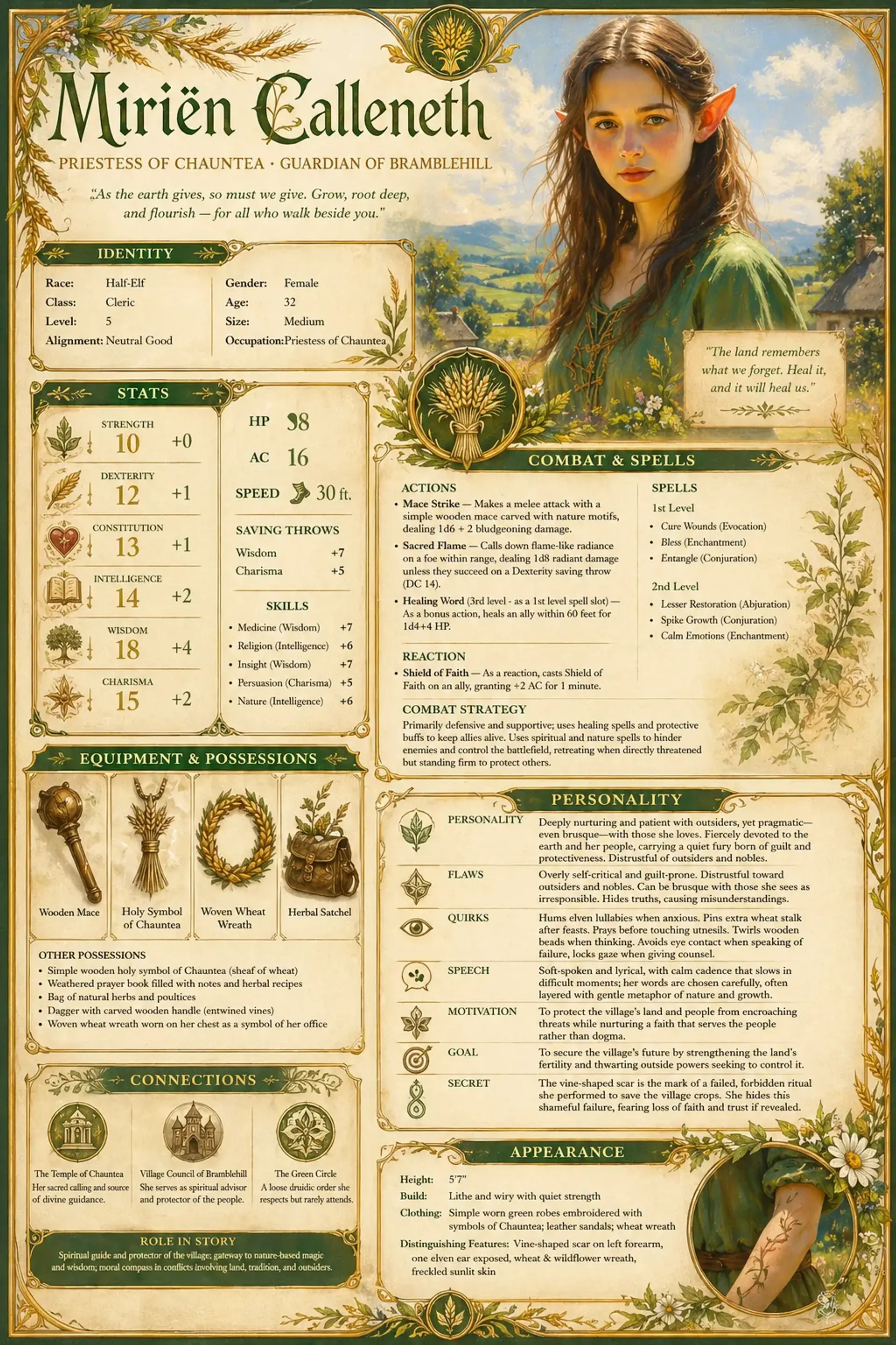NPC Sheet