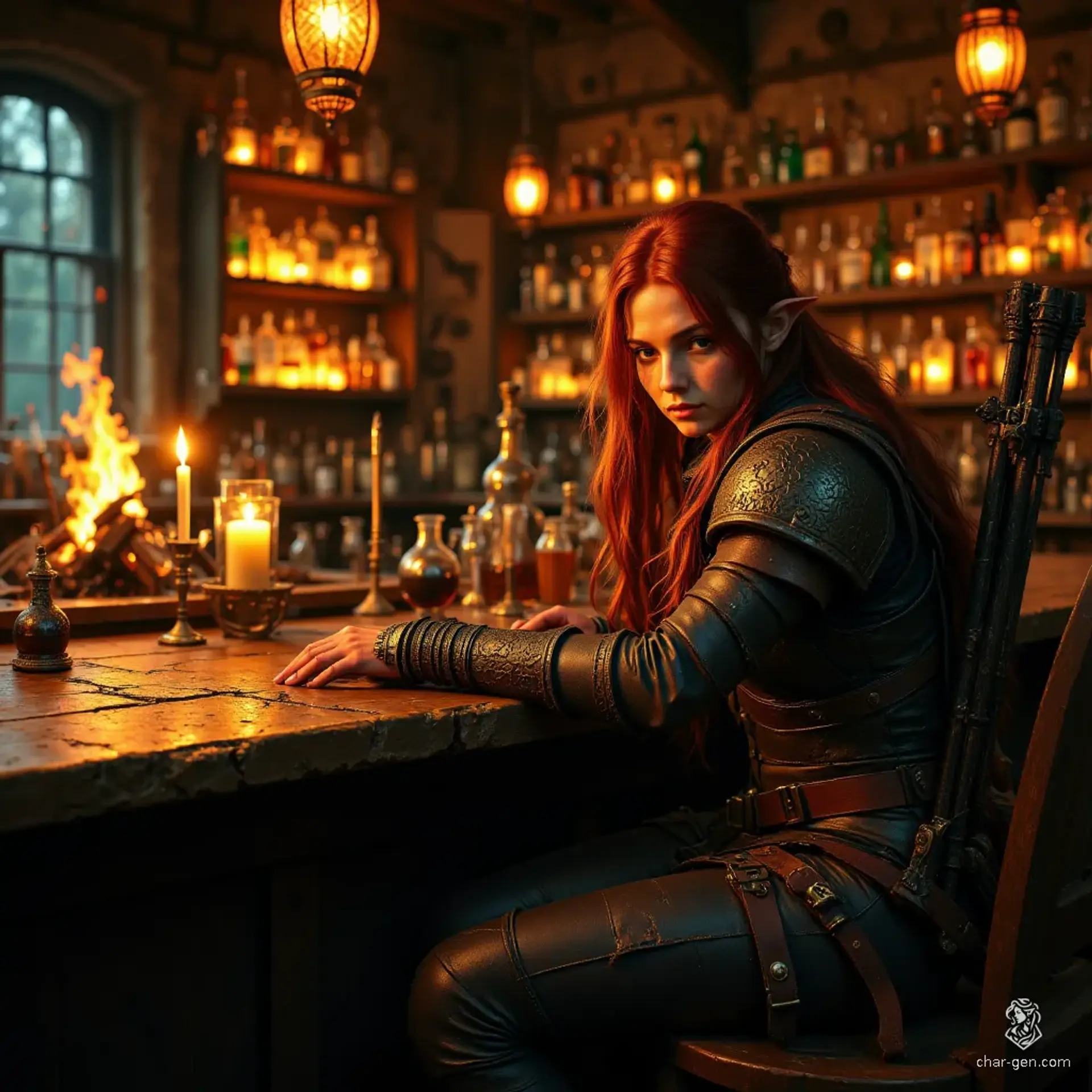 Steel Gauntlet Thorne | Npc Fantasy Art | CharGen