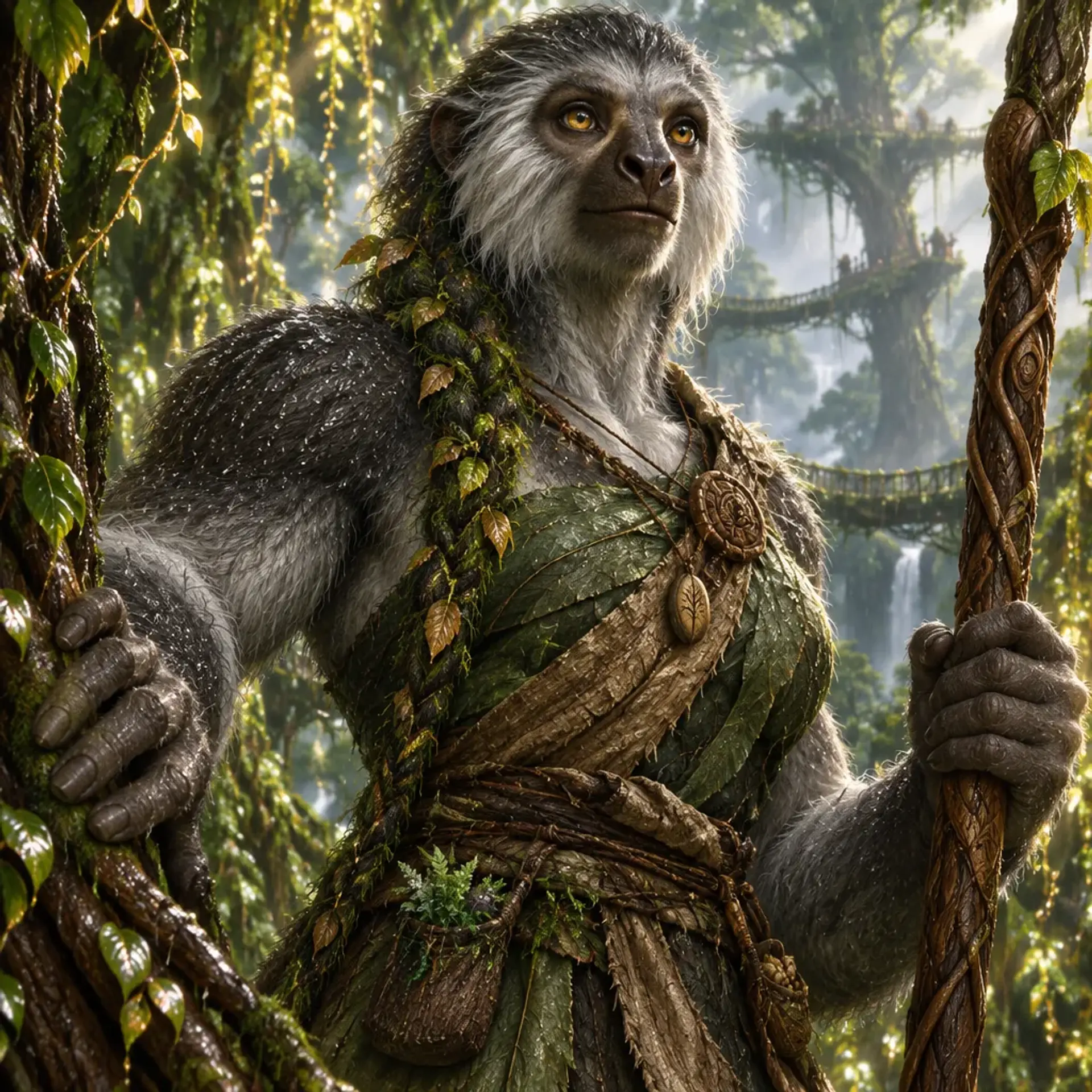 Elder Kalen Silk-Canopy