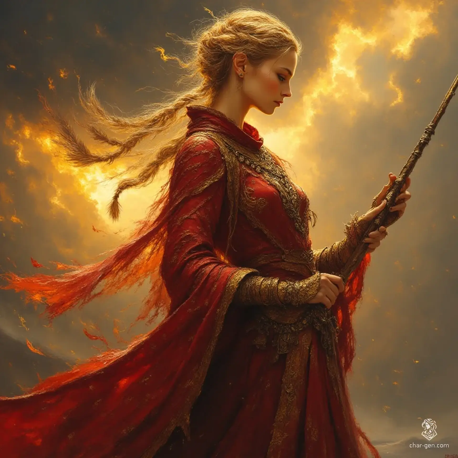 Aerilithia Shairosil - AI-generated fantasy NPC