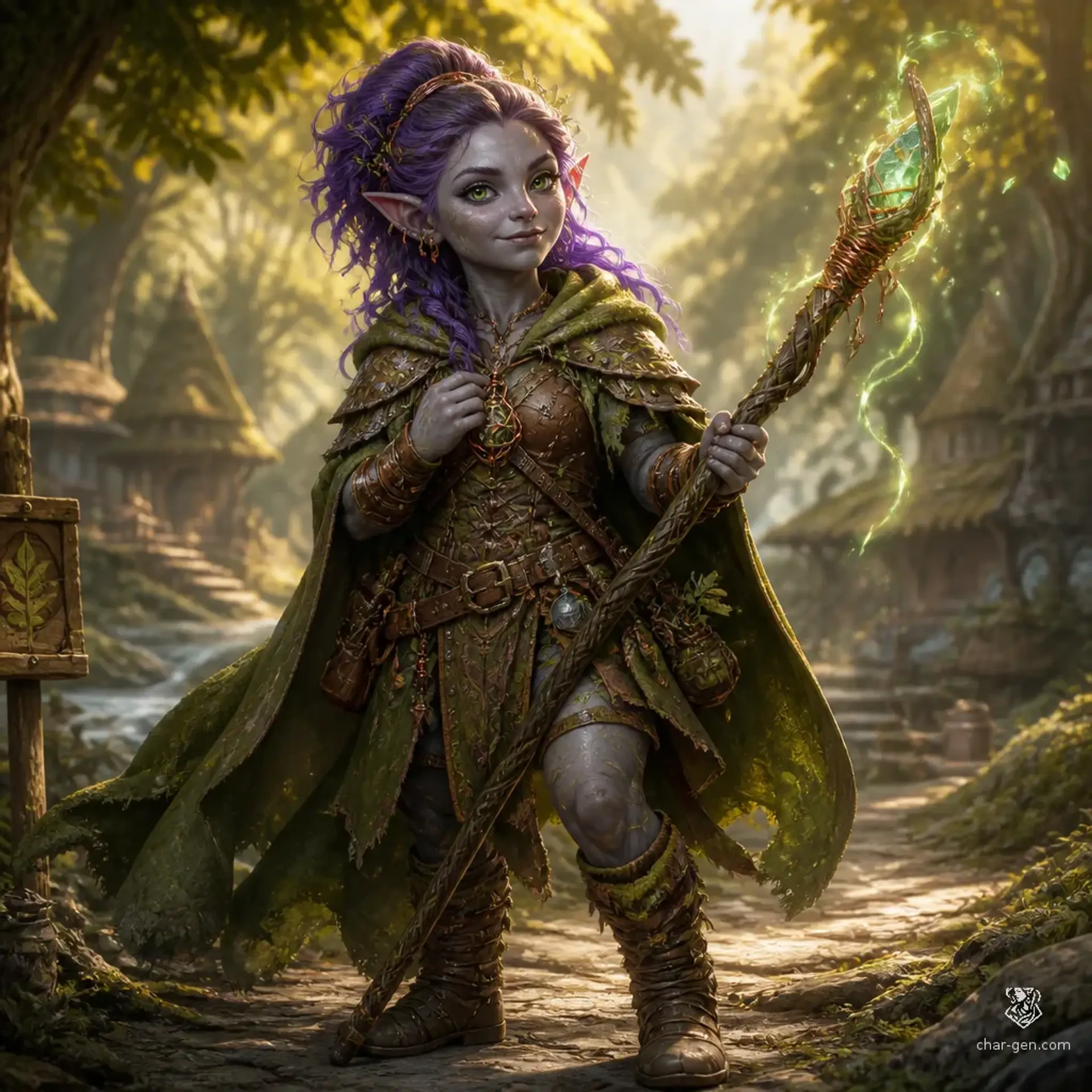 Jinx Liona - AI-generated fantasy Character