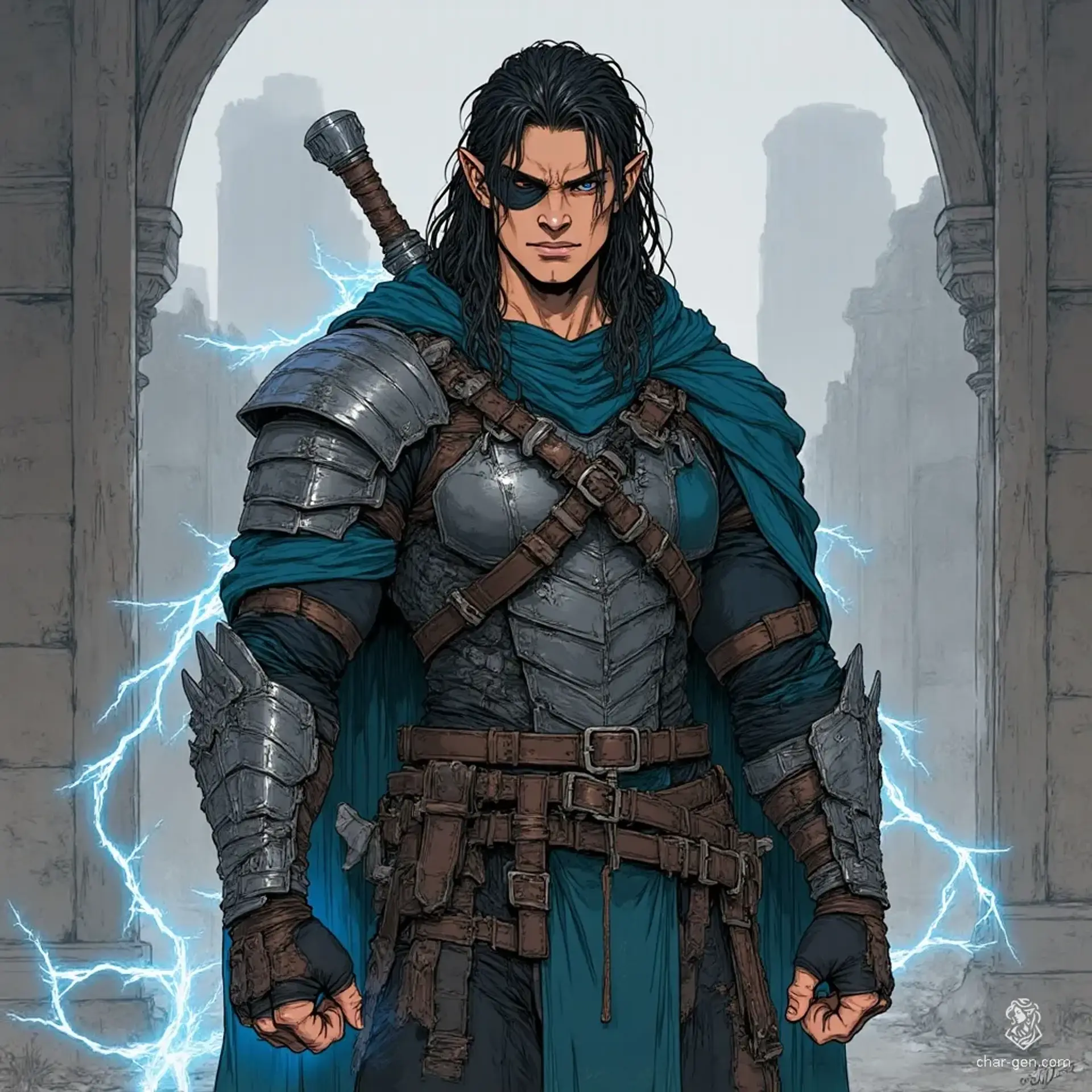 Galik Sil - AI-generated fantasy NPC