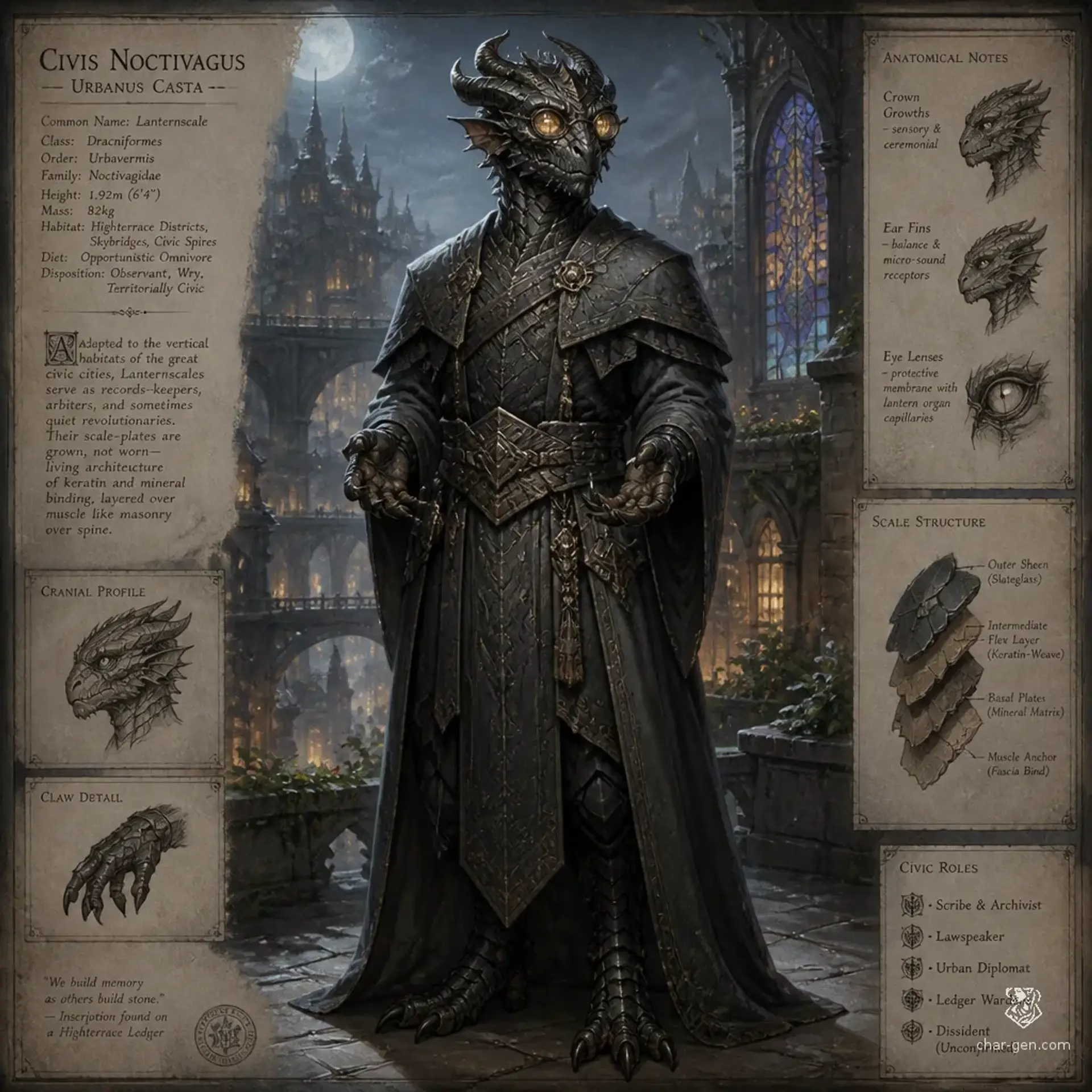 Veyr - AI-generated fantasy Species
