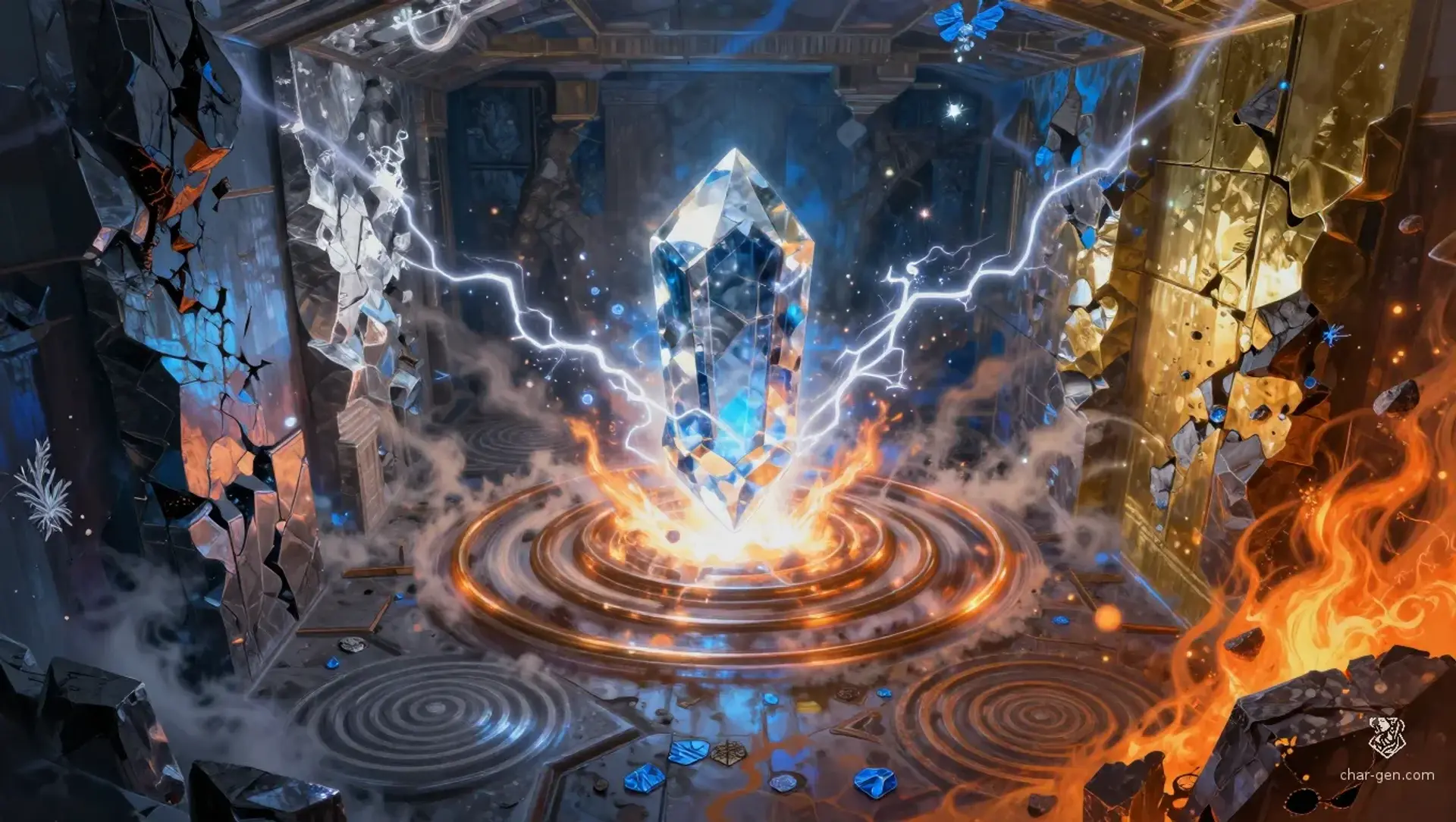 The Vault of the Four-Fold Discordance