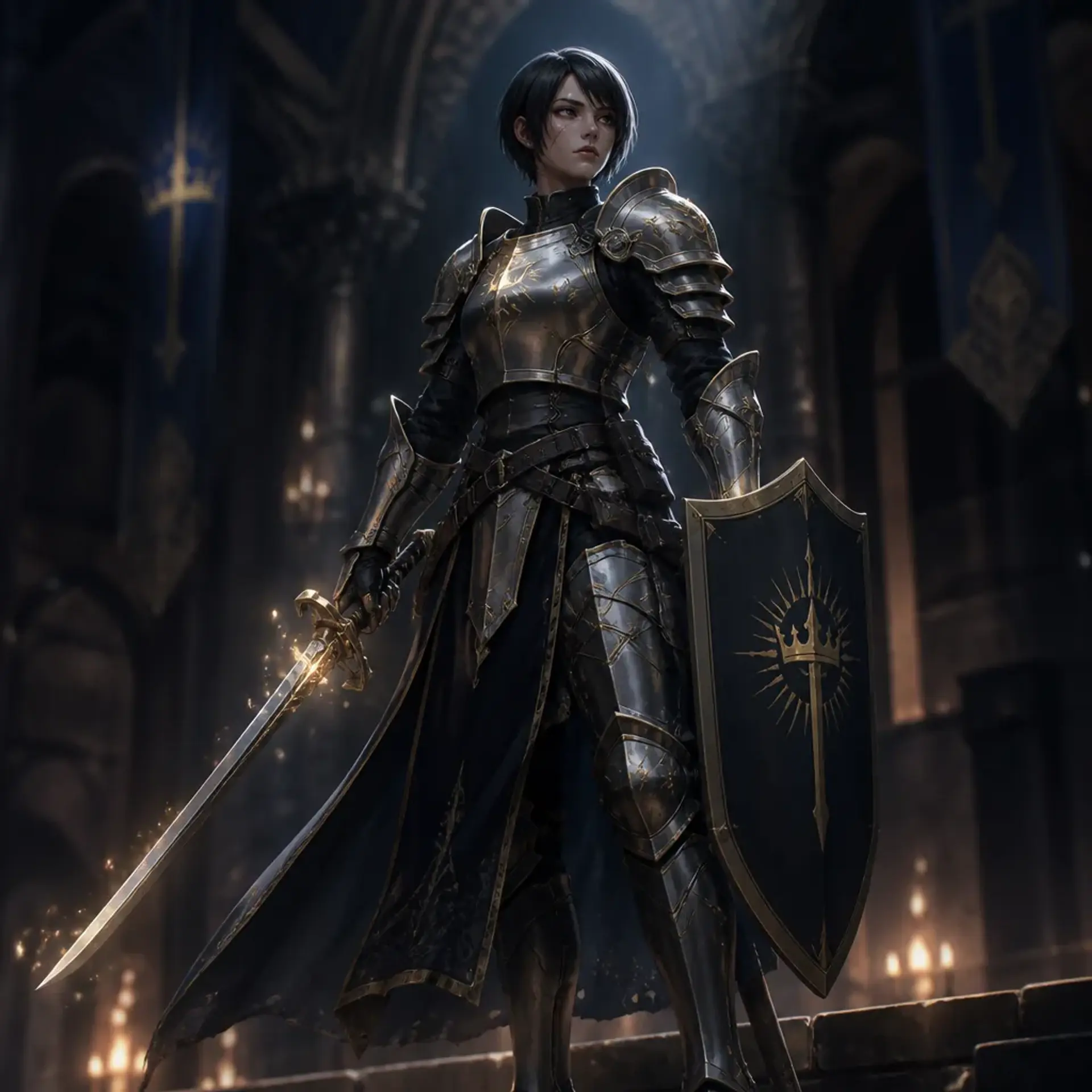 Asuka - AI-generated fantasy Character