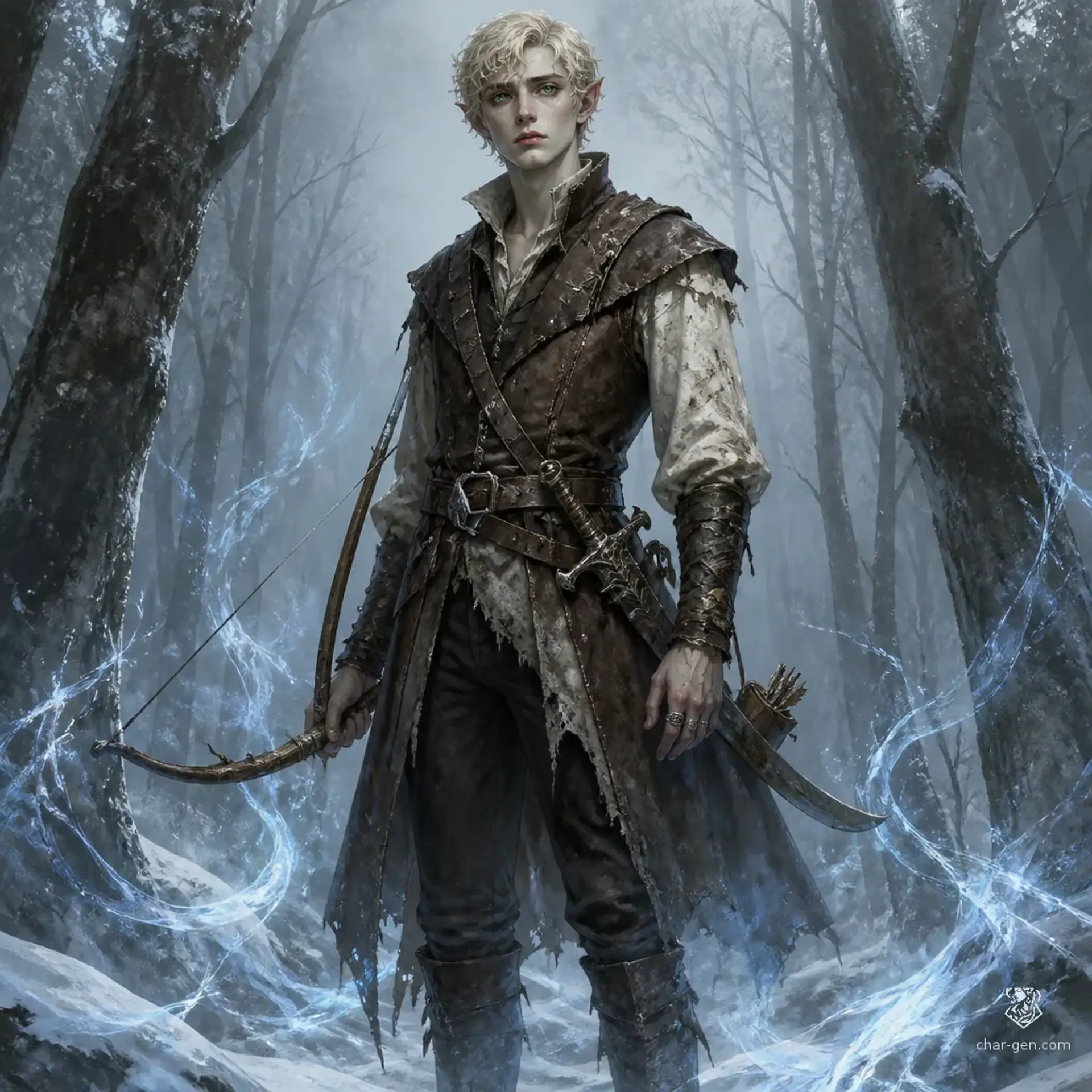 Valerius Moonflower - AI-generated fantasy Character