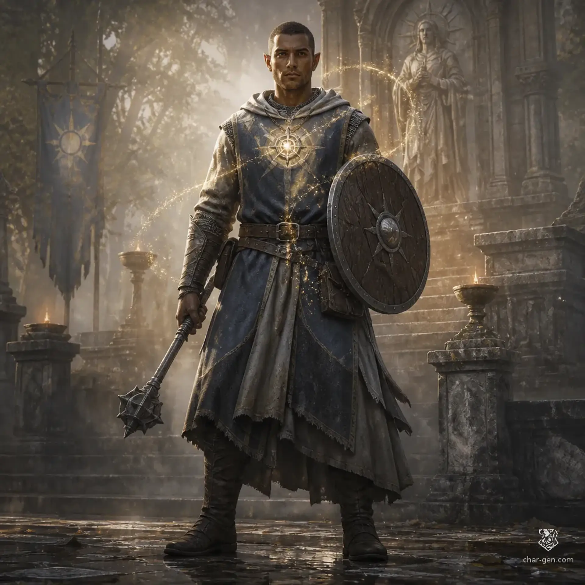 Márton Vesk - AI-generated fantasy Character