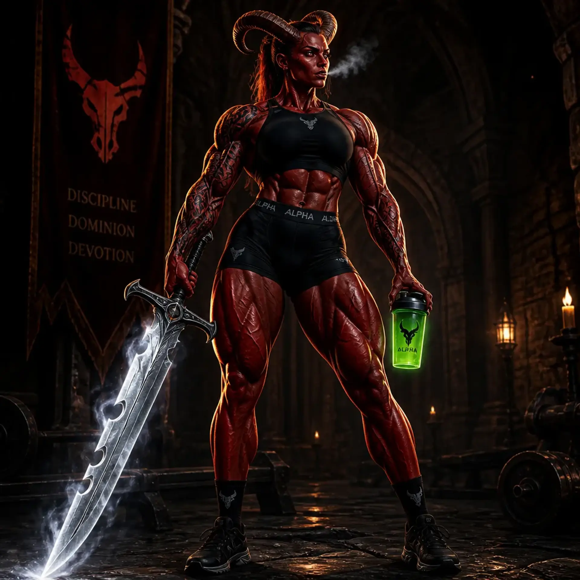 Kallista Malakor - AI-generated fantasy Character