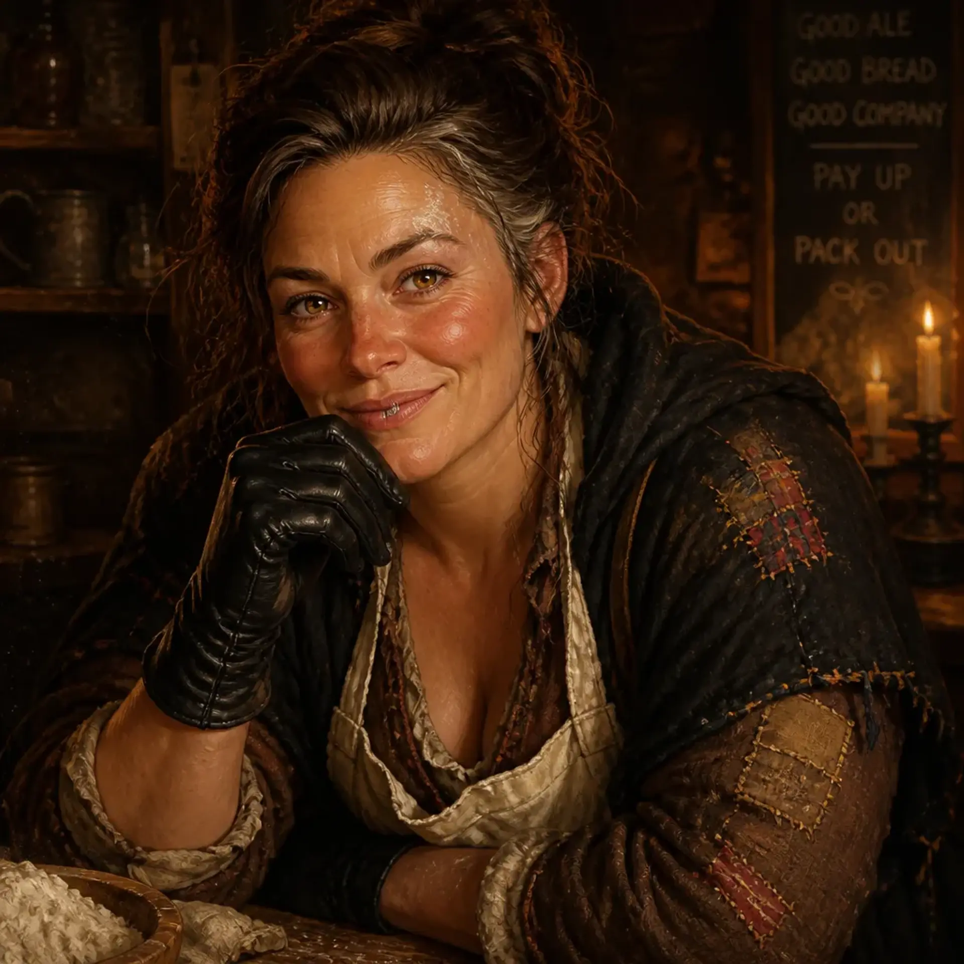 Mara Willowmoss - AI-generated fantasy NPC