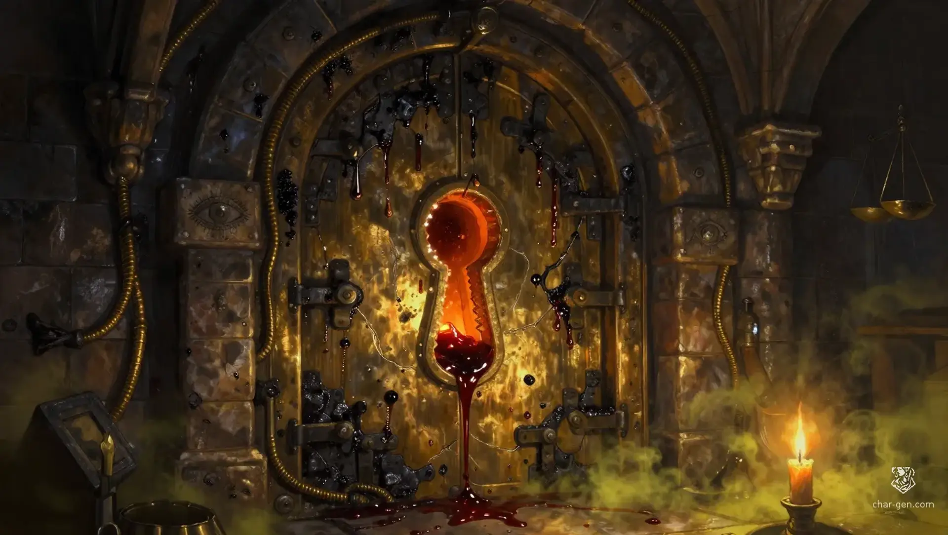 The Magistrate's Bloodlocked Vault