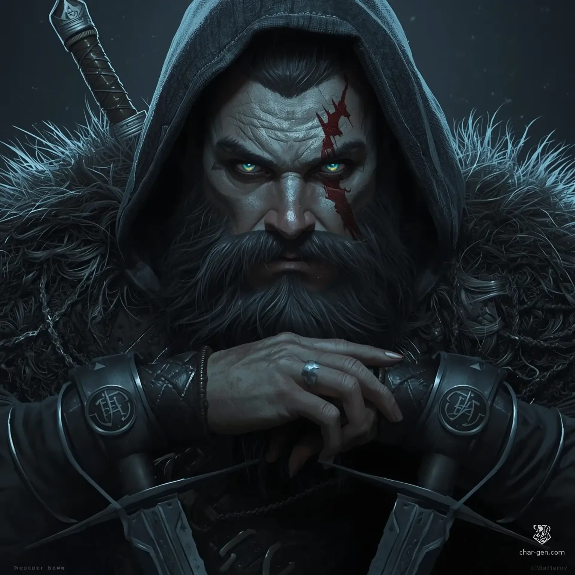 Garrik Stonebrand - AI-generated fantasy NPC