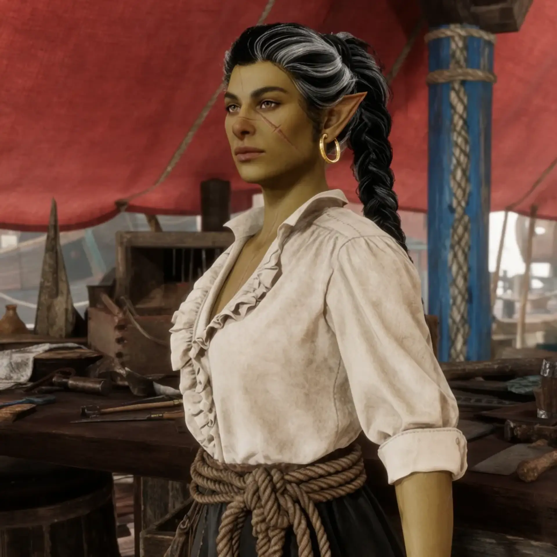 Maradin 'Mara' Thrundark - AI-generated fantasy NPC